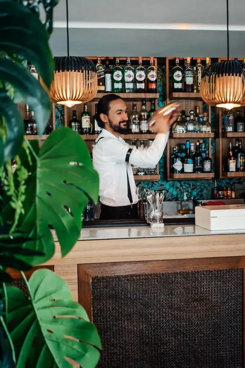 Lounge or bar in Five Seas Cannes, a Member of Design Hotels™ Lounge or bar in Five Seas Cannes, a Member of Design Hotels™