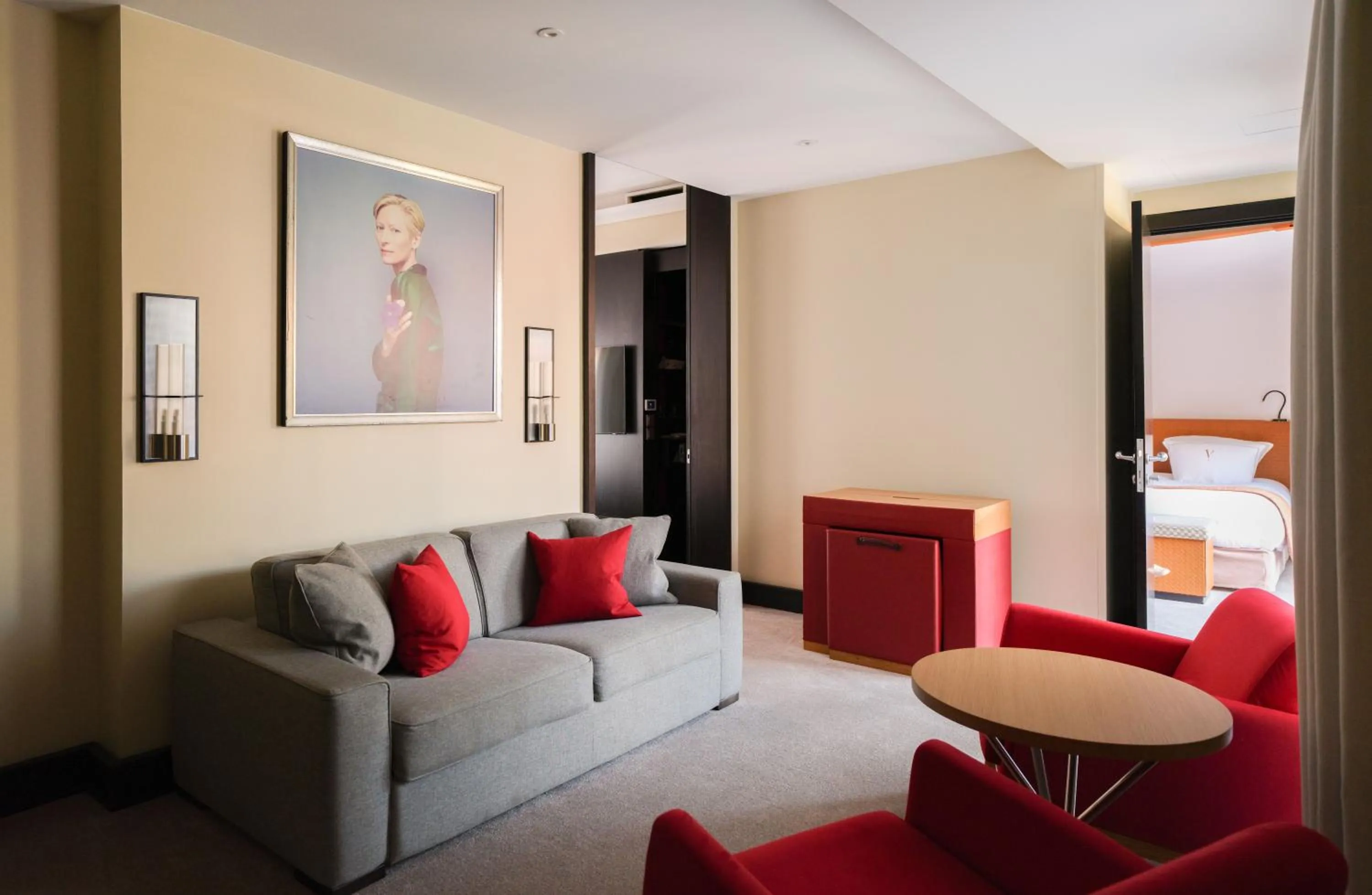 Seating area in Five Seas by Inwood Hotels