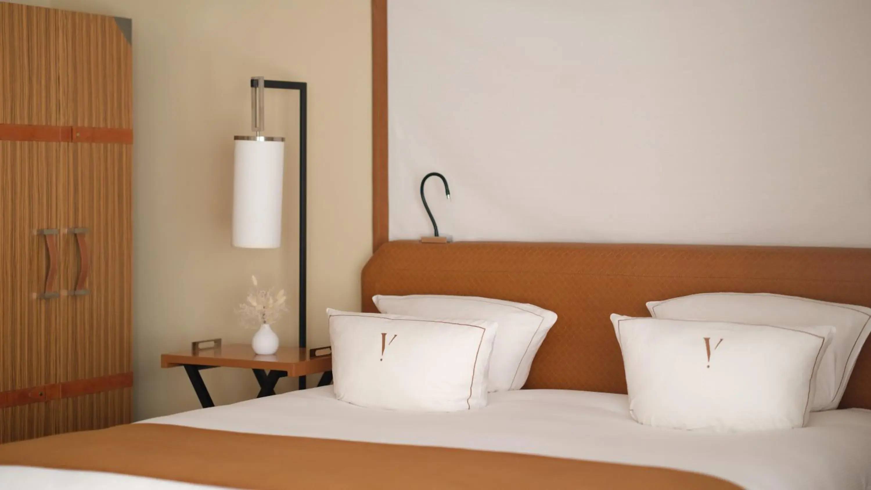 Bed in Five Seas Cannes, a Member of Design Hotels™ Bed in Five Seas Cannes, a Member of Design Hotels™