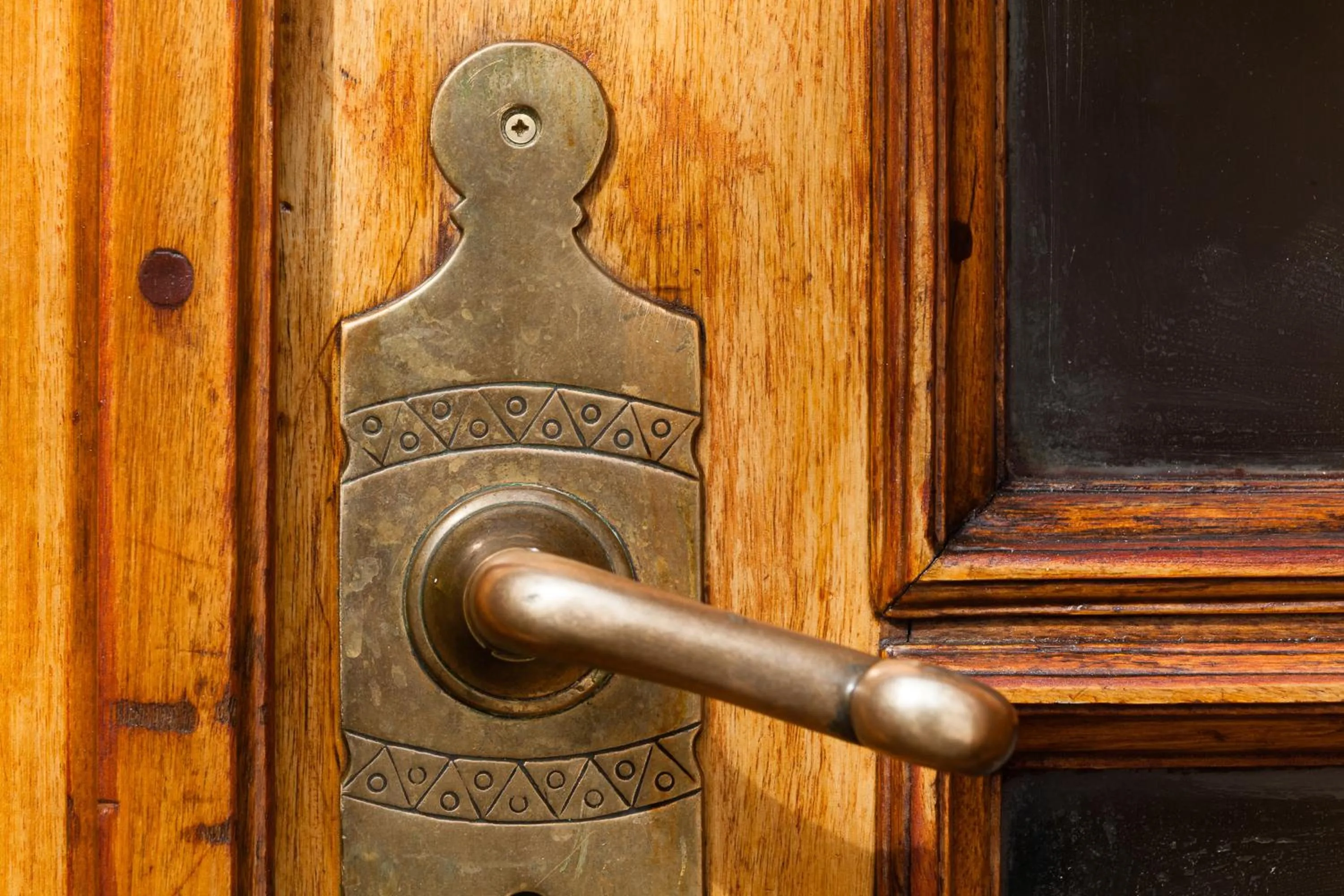 Decorative detail in Guesthouse Galtafell