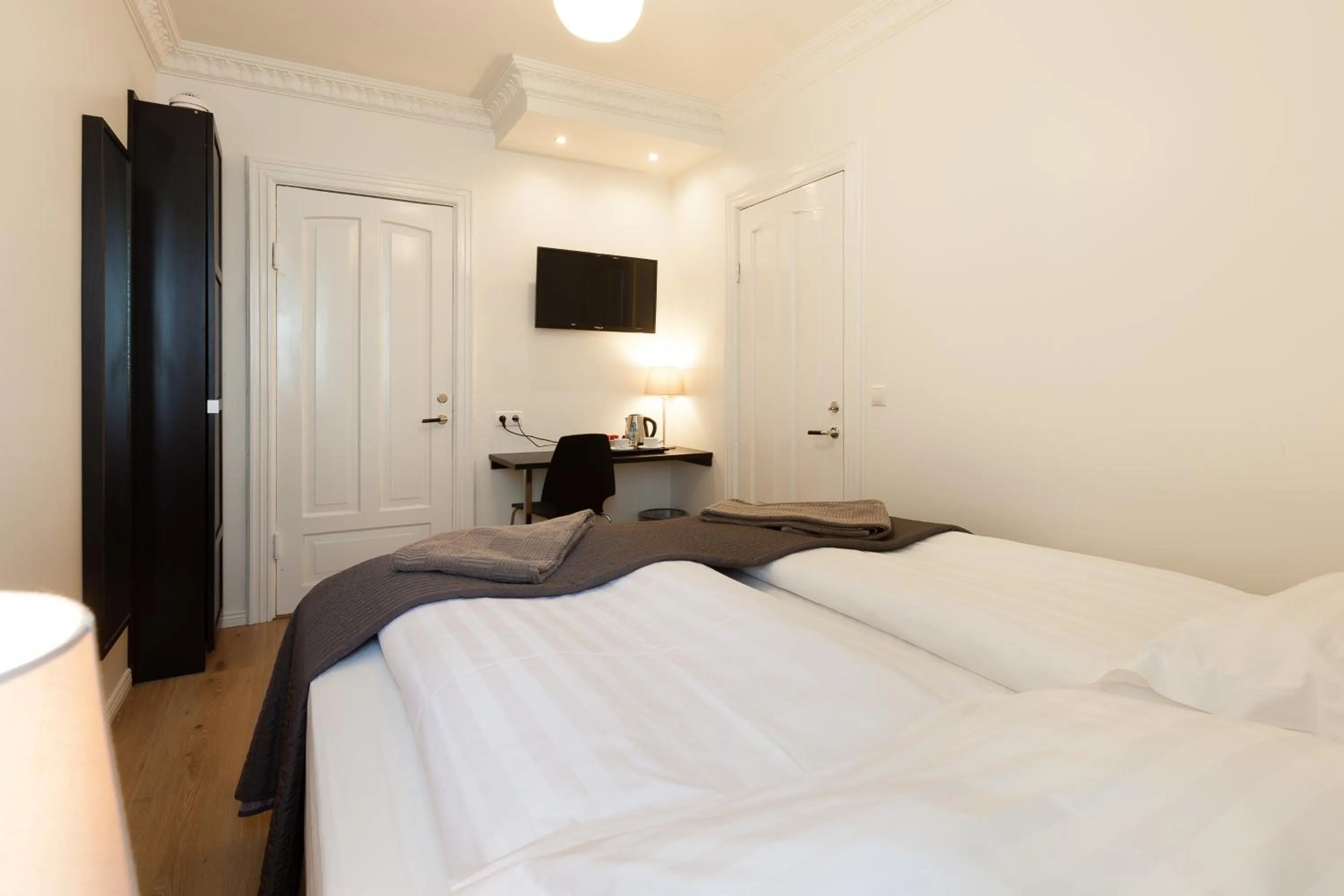 Bedroom, Bed in Guesthouse Galtafell