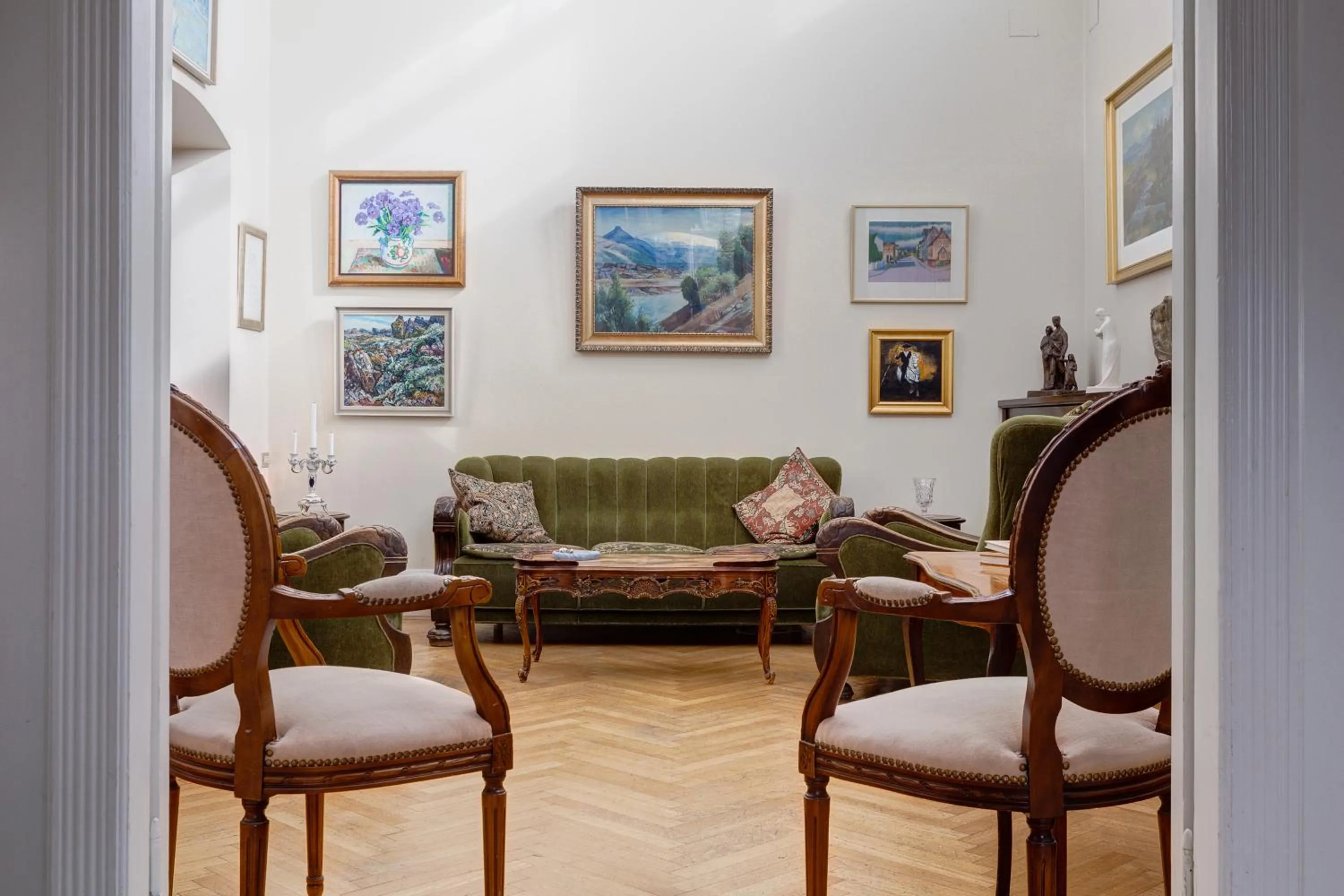 Lobby or reception in Guesthouse Galtafell