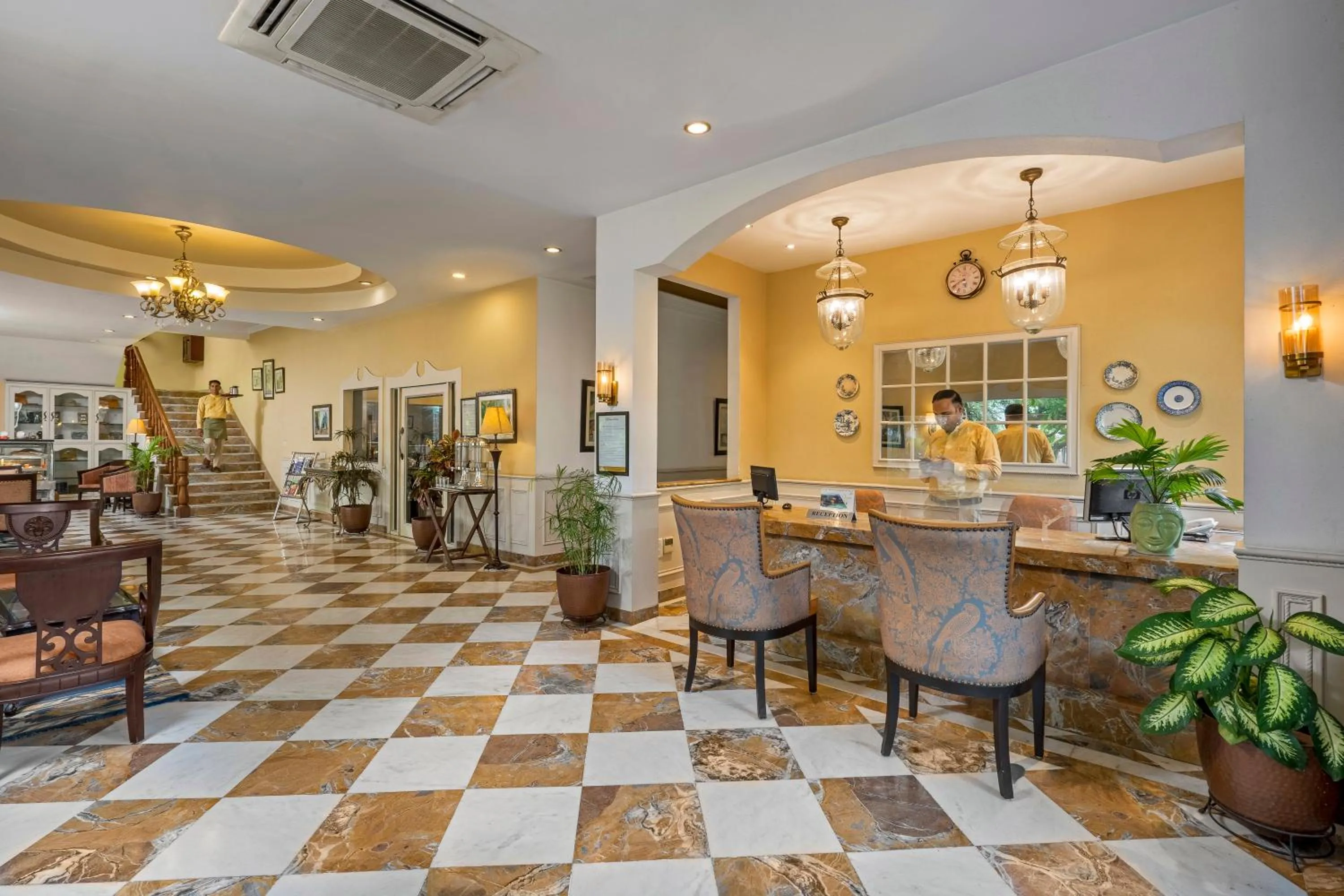 Lobby or reception in The Manor Kashipur by Leisure Hotels