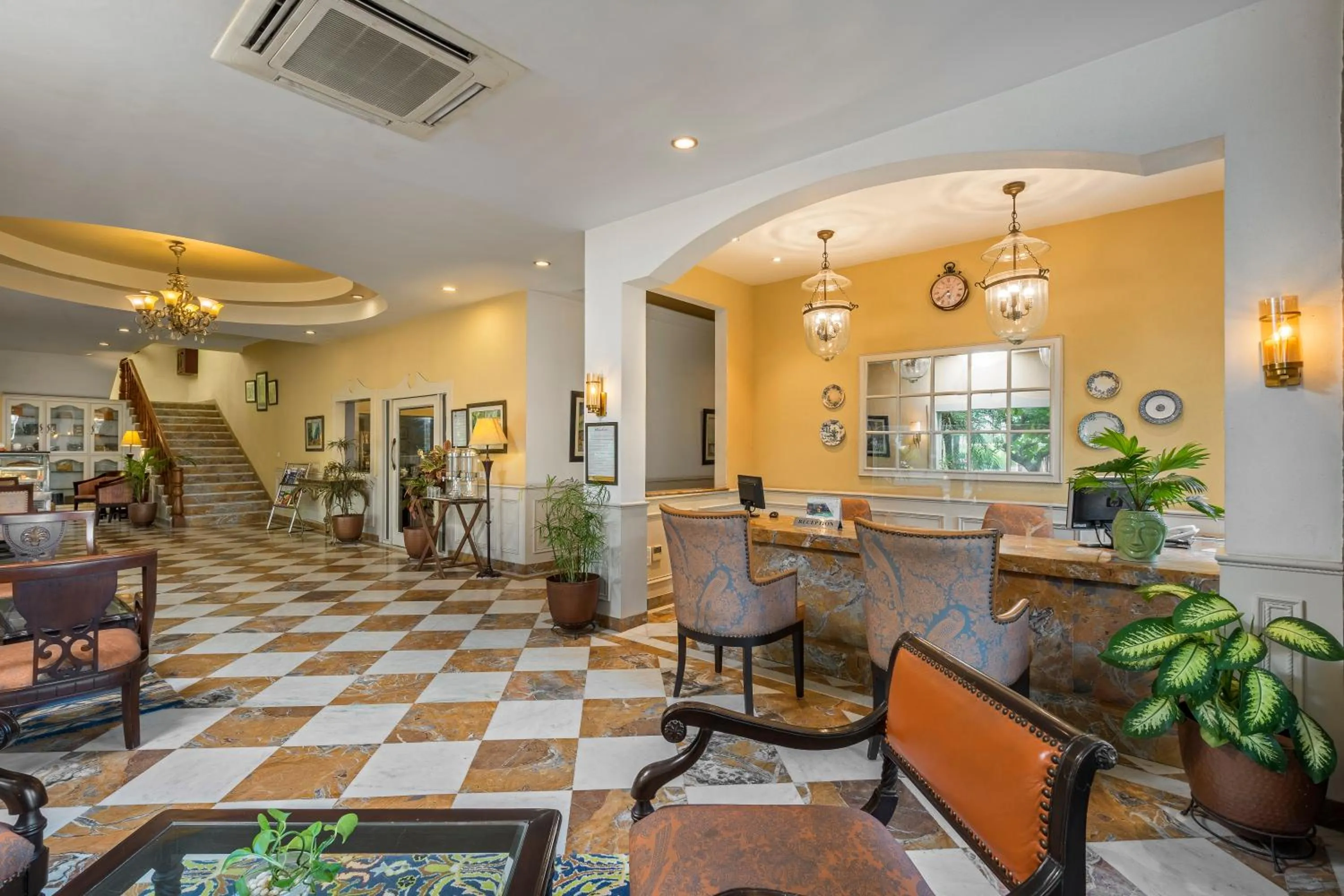 Lobby or reception in The Manor Kashipur by Leisure Hotels