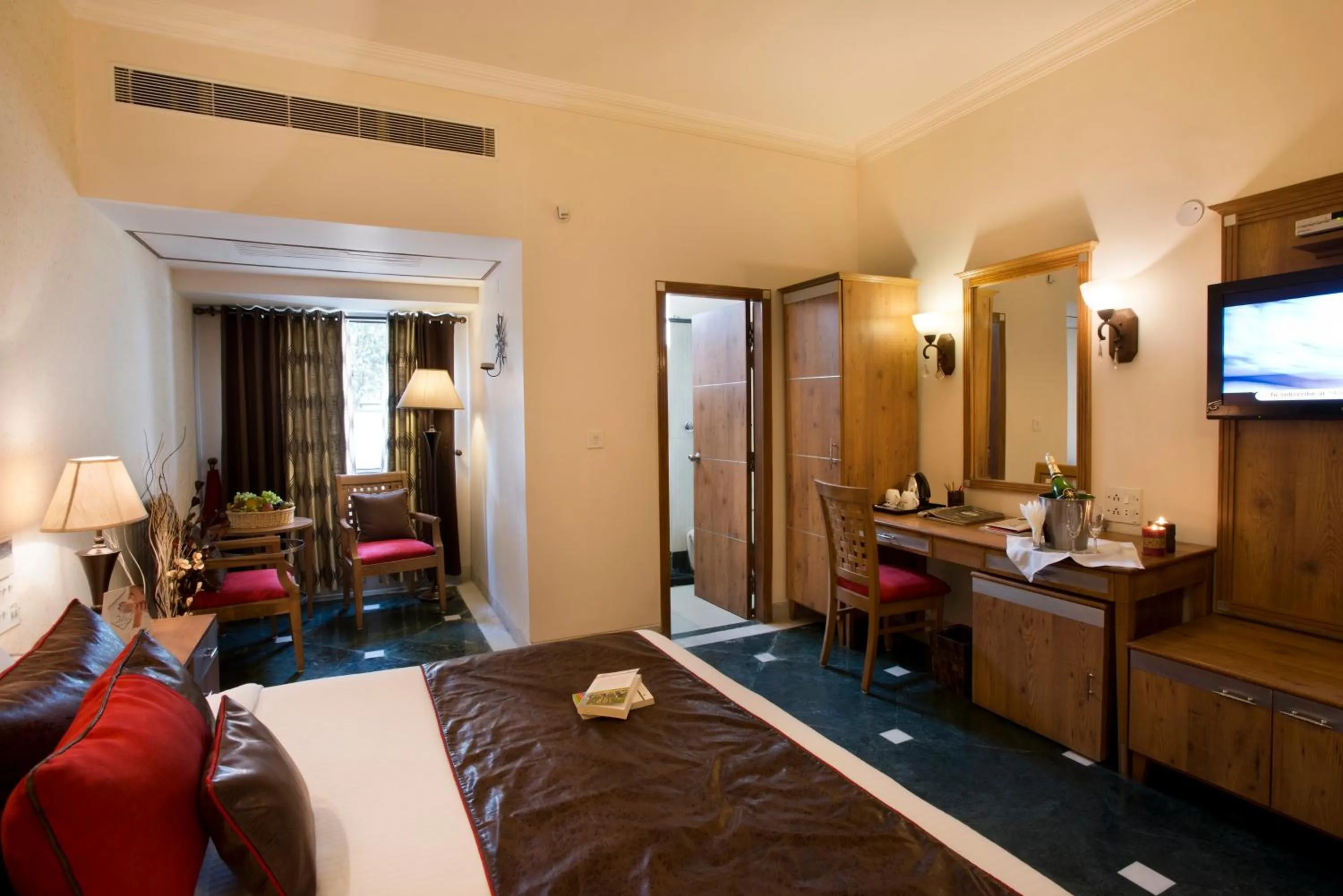 Bedroom, Bed in The Manor Kashipur by Leisure Hotels