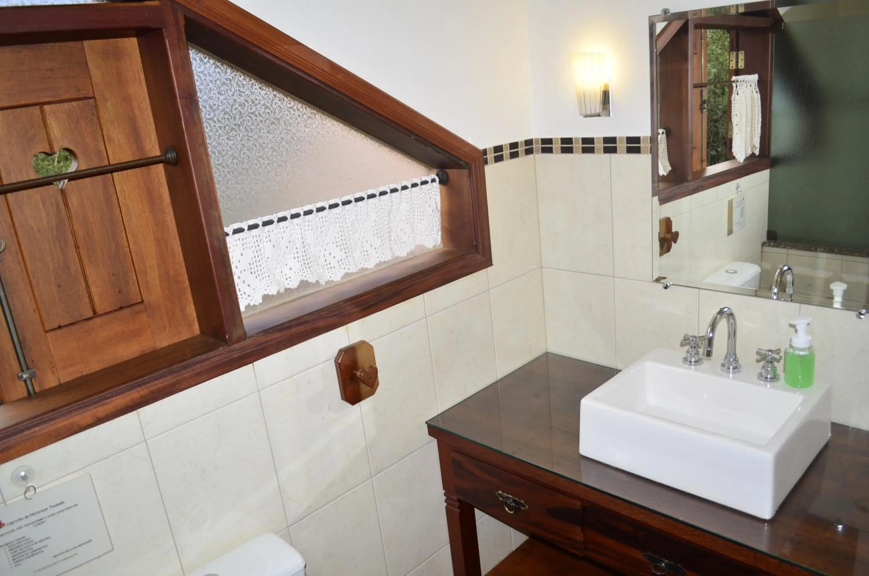 Bathroom in Capricho da Natureza Pousada