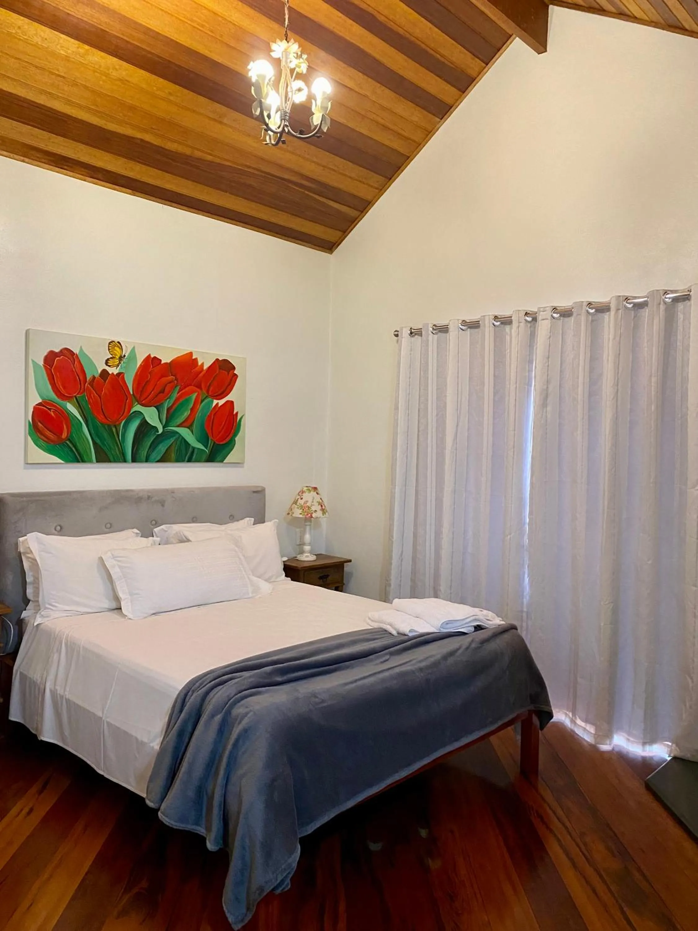 Bed in Capricho da Natureza Pousada
