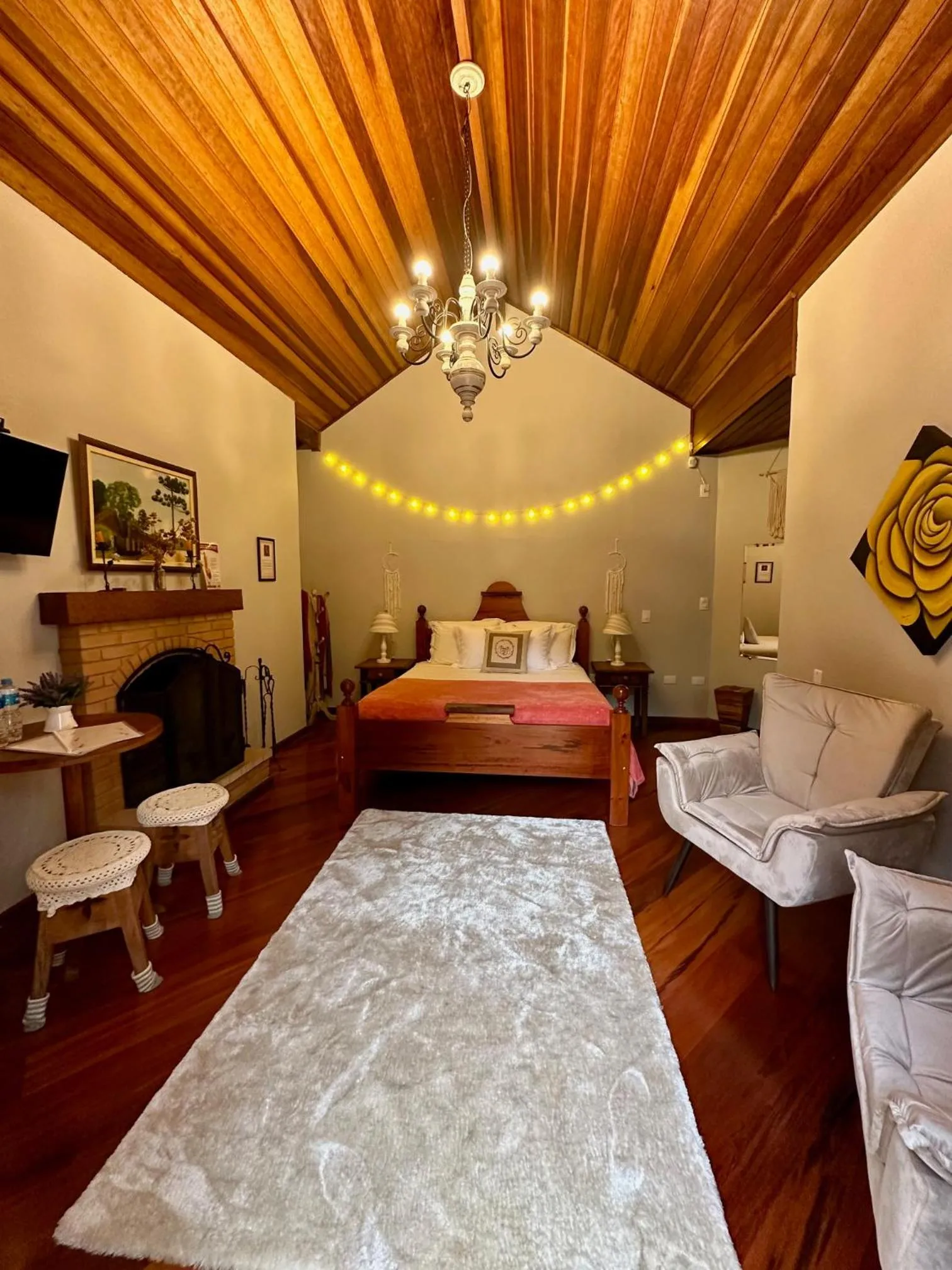 Photo of the whole room, Bed in Capricho da Natureza Pousada