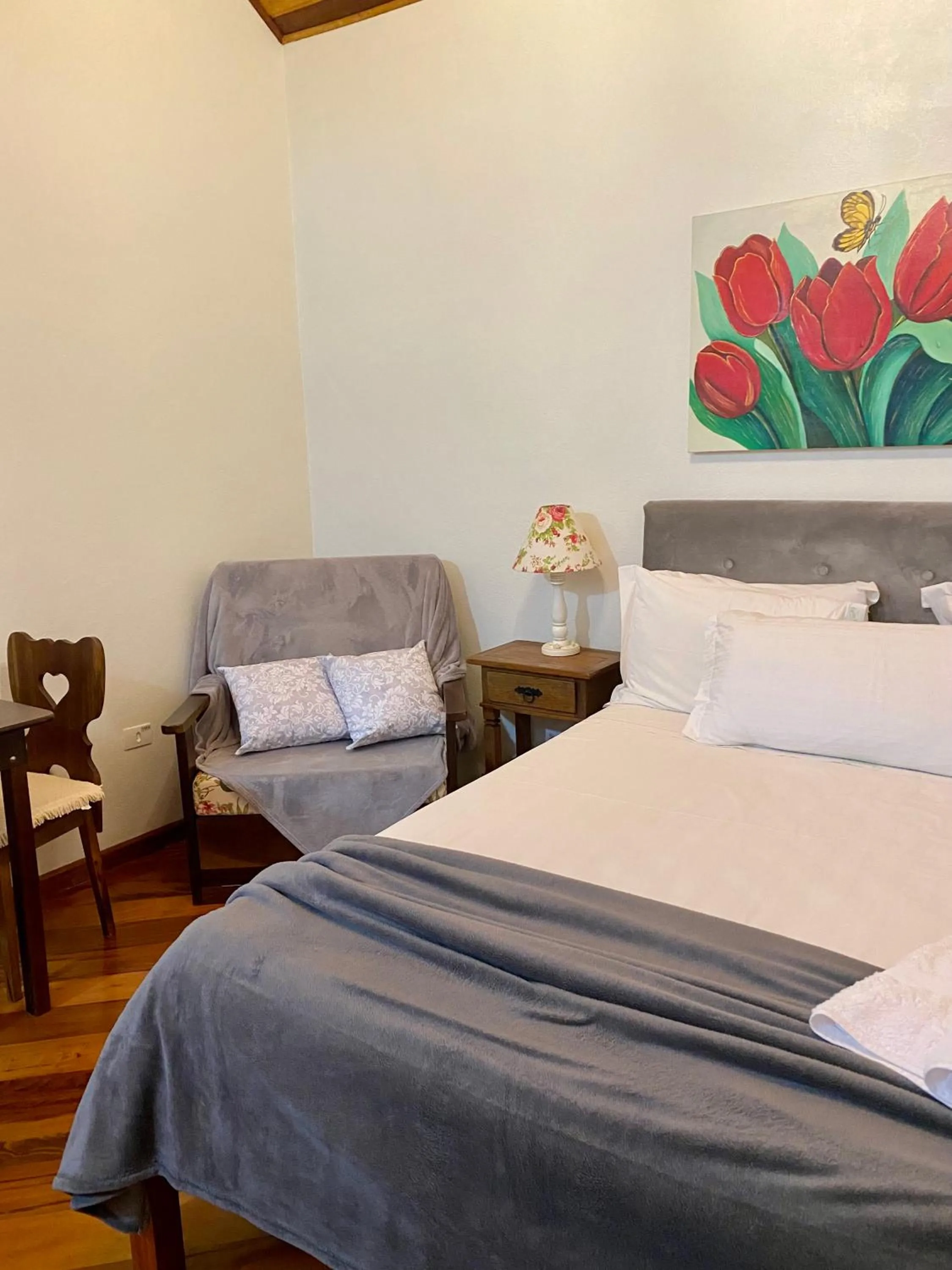 Bed in Capricho da Natureza Pousada