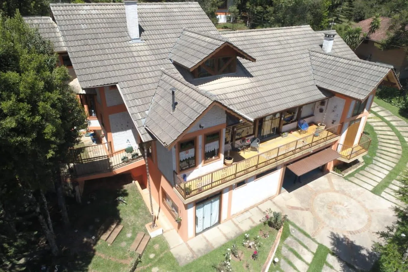 Bird's eye view in Capricho da Natureza Pousada
