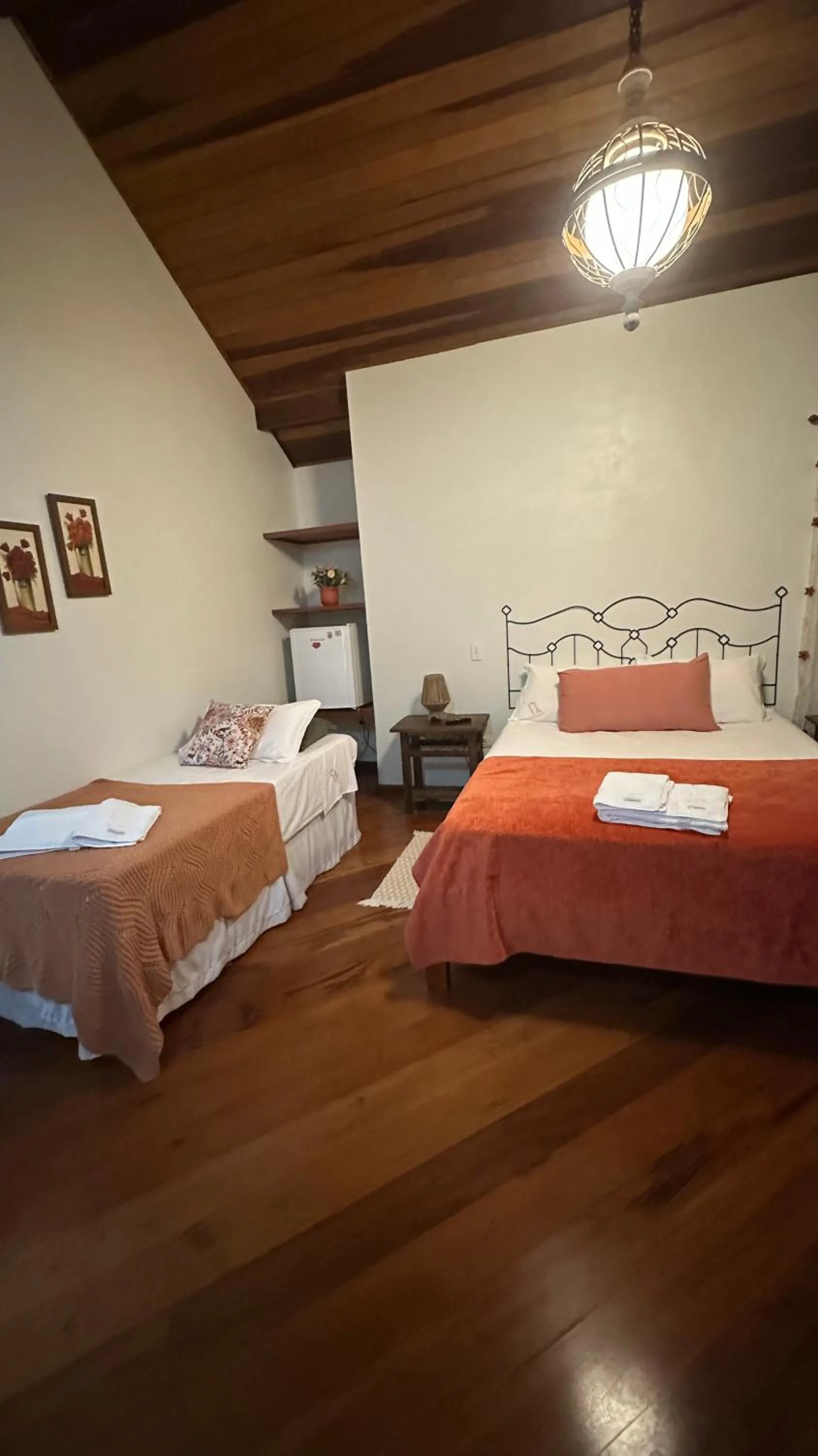 Bed in Capricho da Natureza Pousada