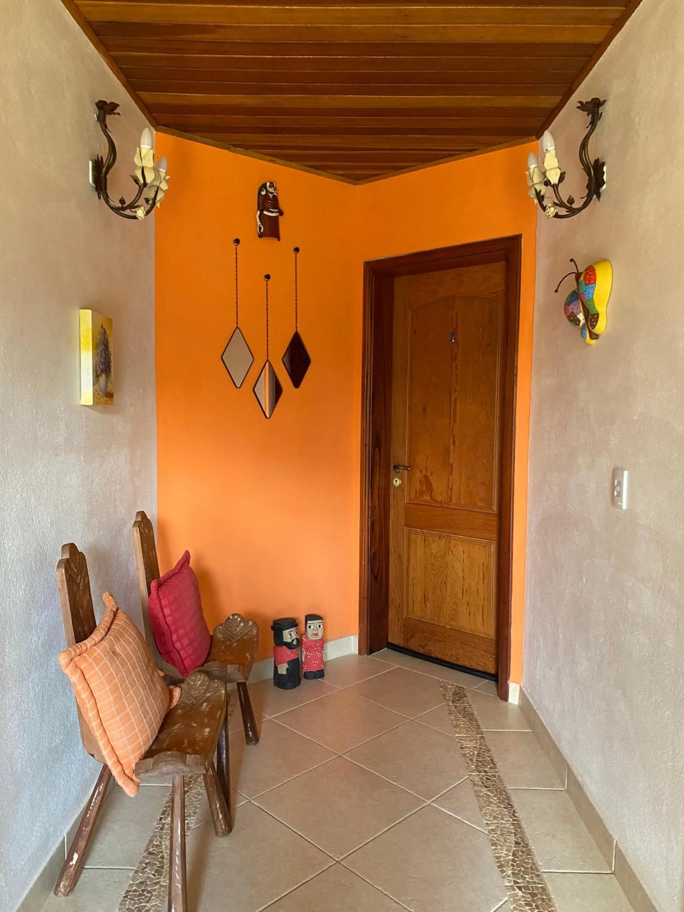 Seating area in Capricho da Natureza Pousada