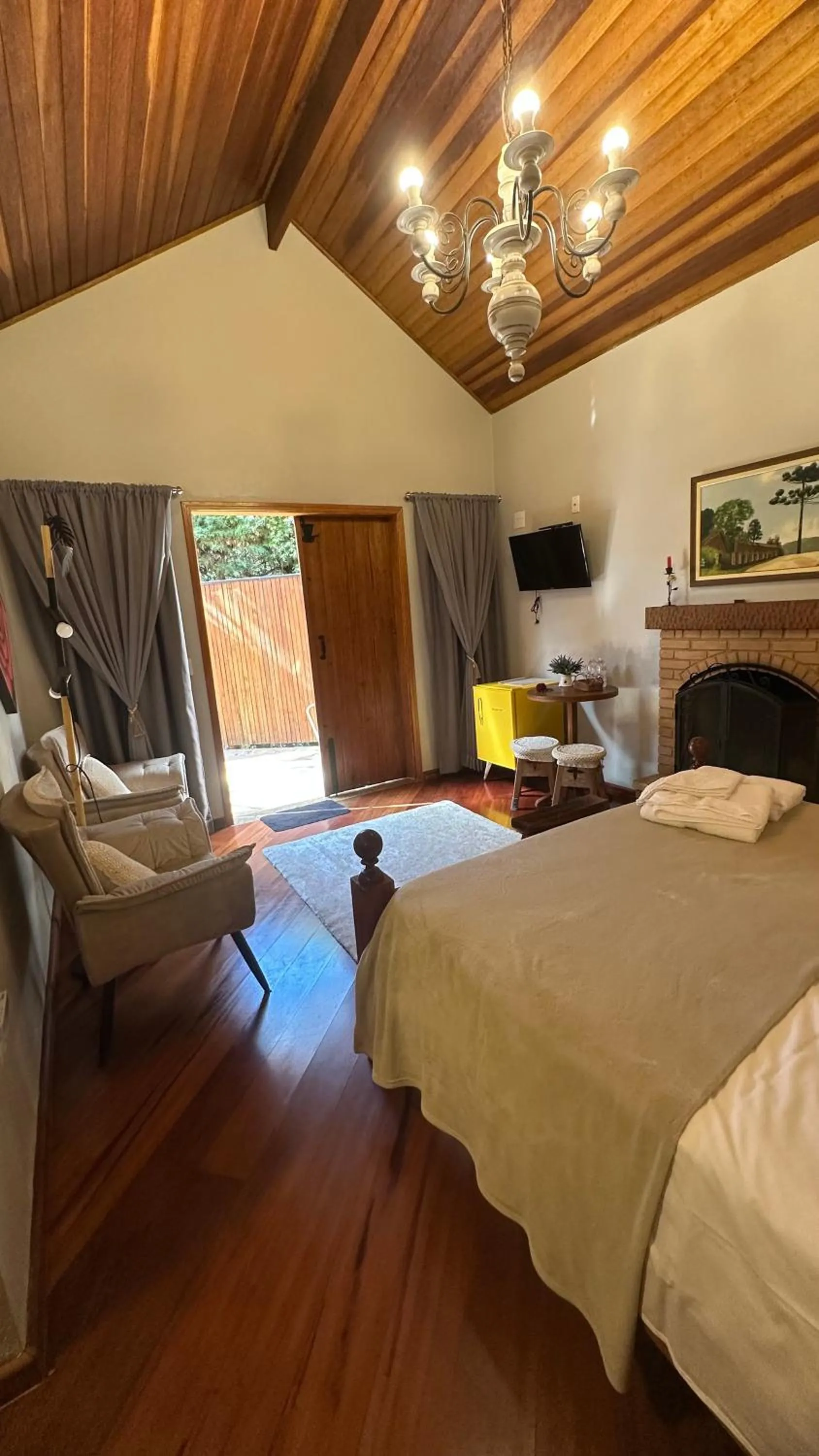 Photo of the whole room, Bed in Capricho da Natureza Pousada