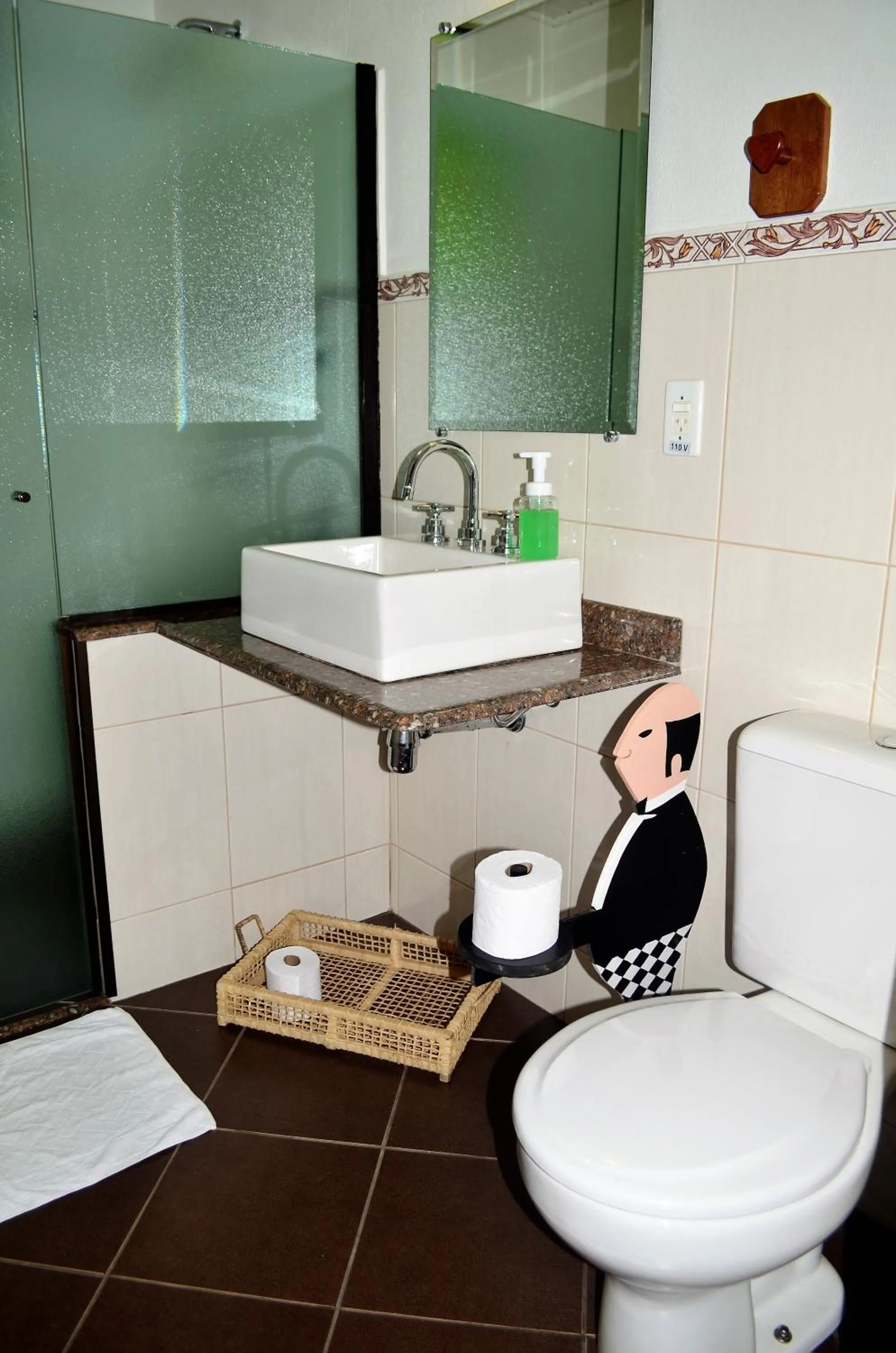 Bathroom in Capricho da Natureza Pousada
