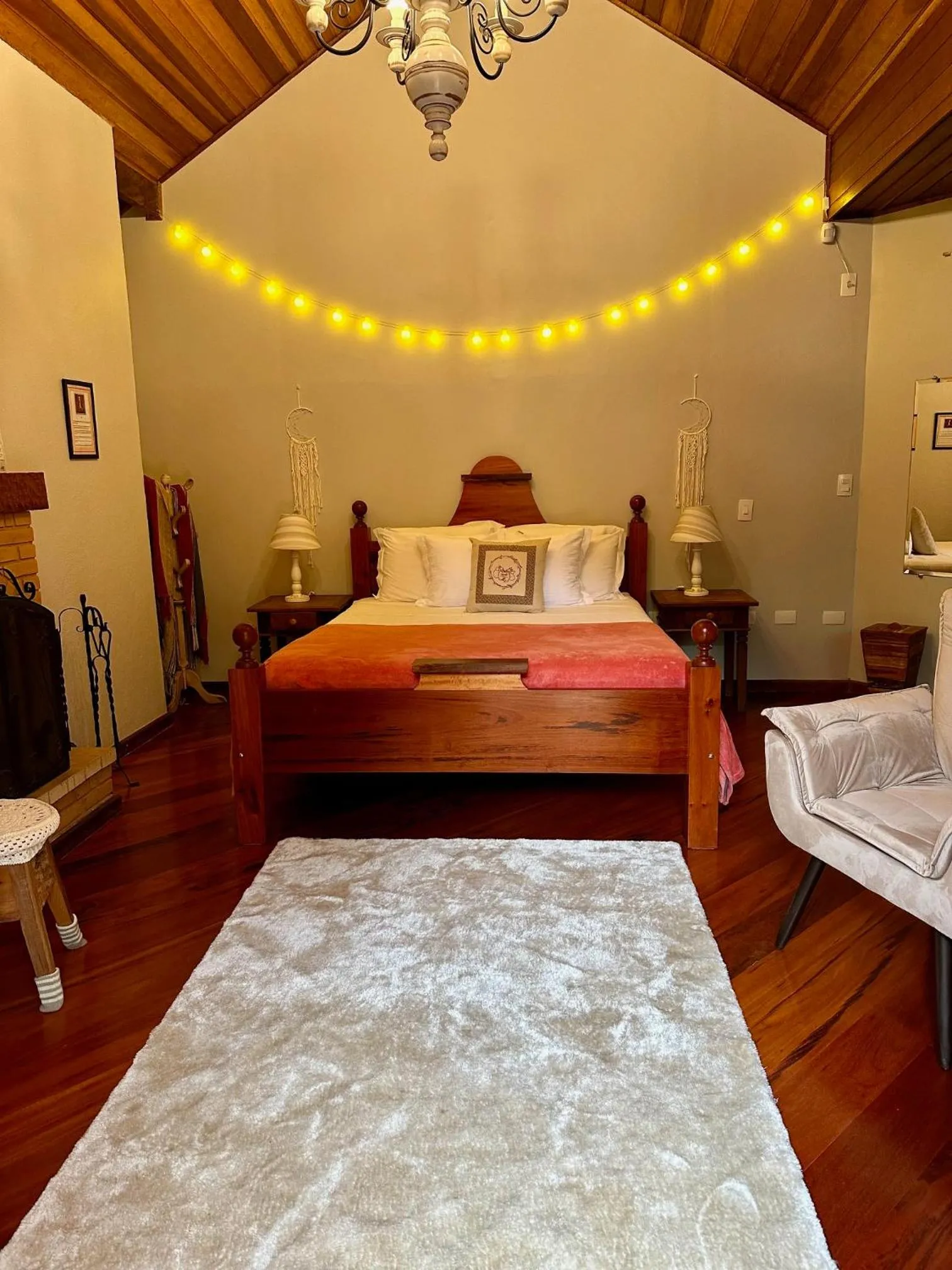 Bedroom, Bed in Capricho da Natureza Pousada