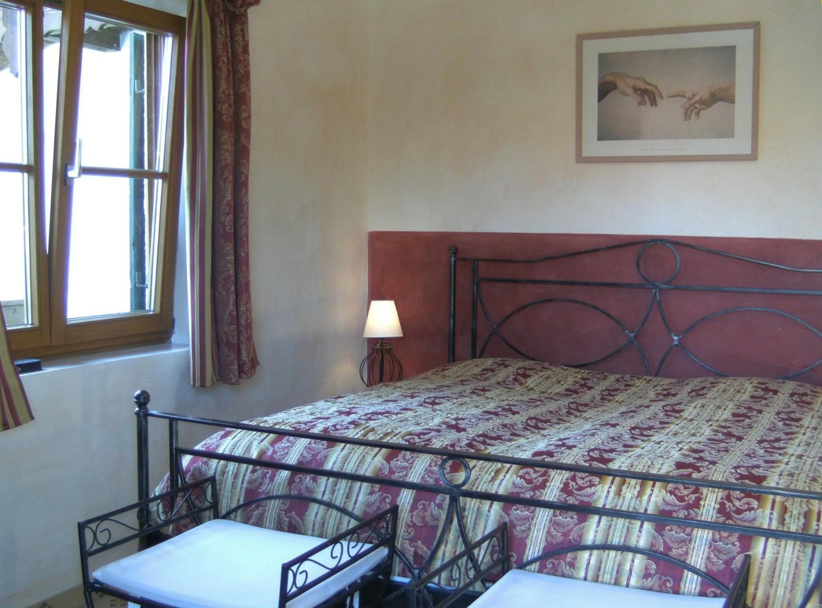 Bed in Gästehaus Baier am Bad