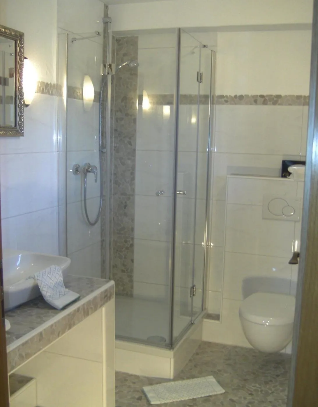Bathroom in Gästehaus Baier am Bad