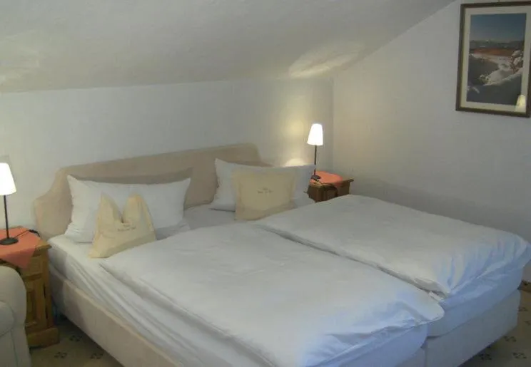 Bed in Gästehaus Baier am Bad