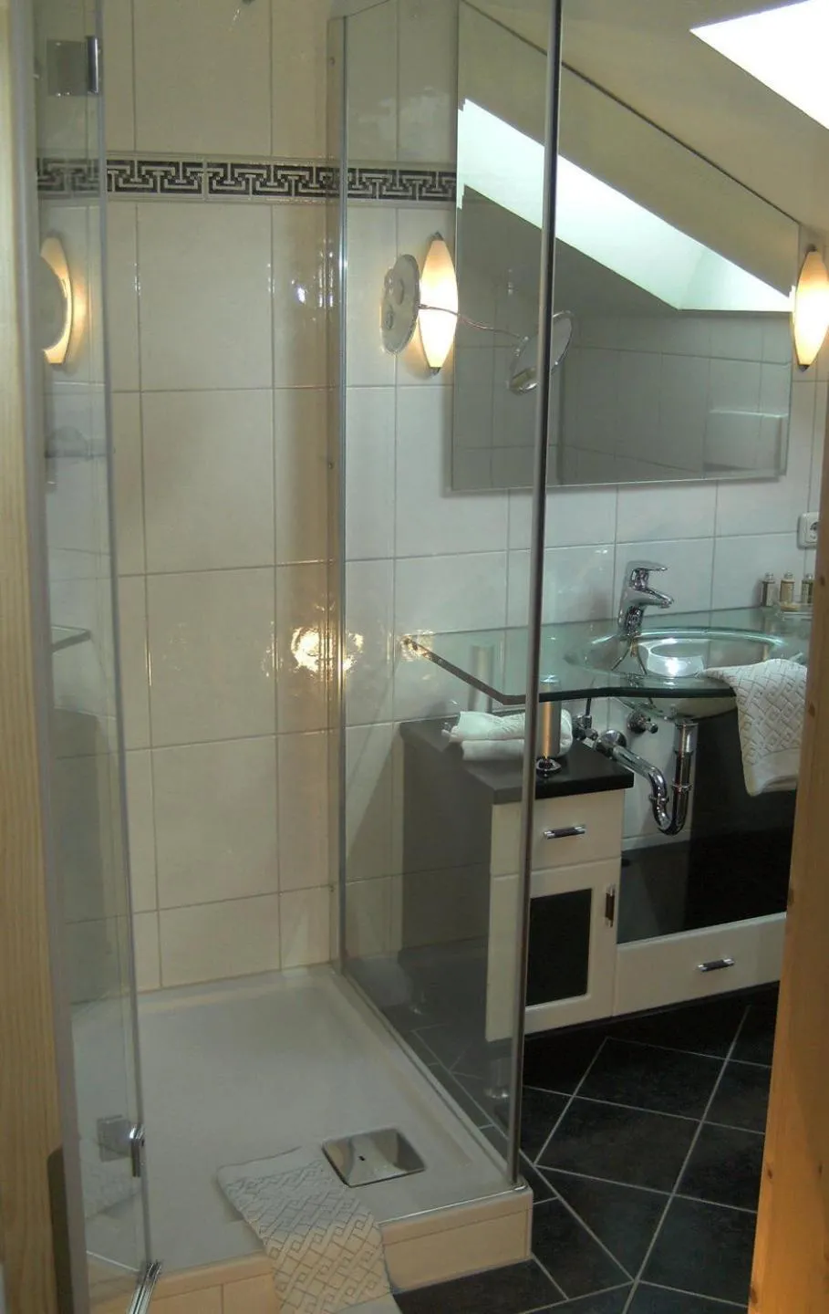 Bathroom in Gästehaus Baier am Bad