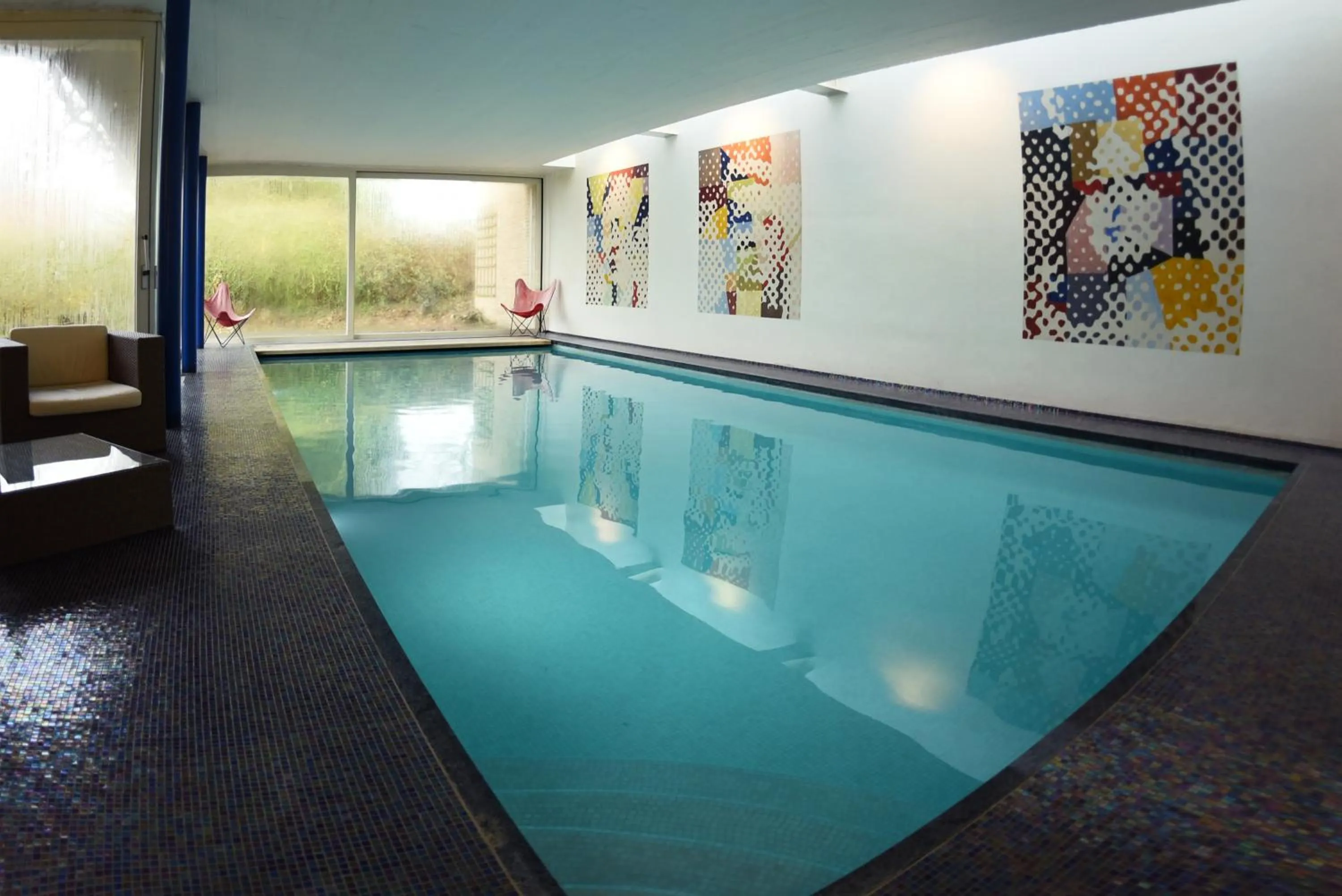 Swimming pool in La Petite Bruyere De Renaix