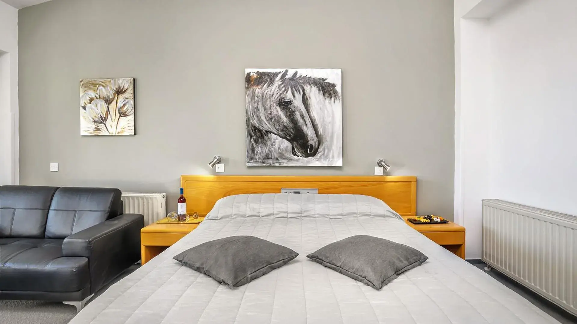 Bed in Troodos Hotel & Spa Bed in Troodos Hotel & Spa