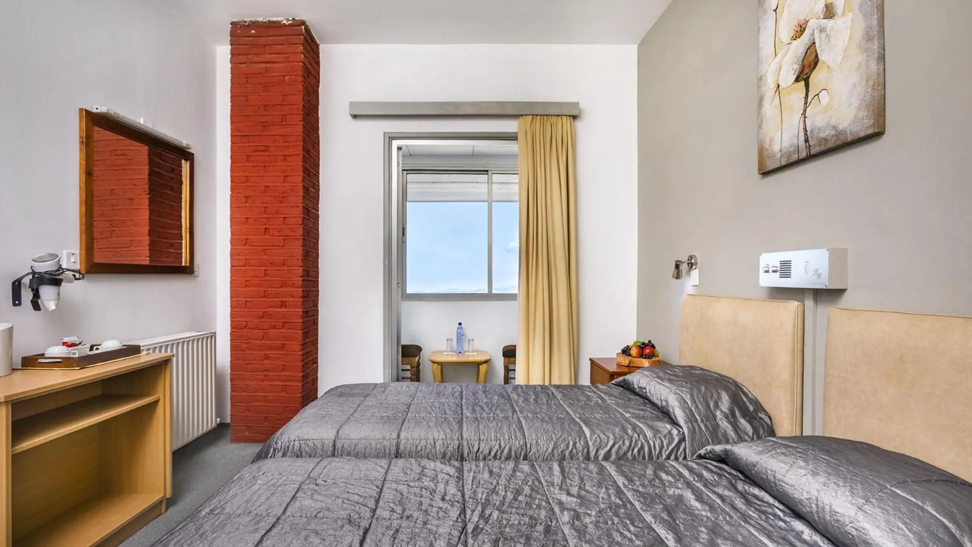 Bed in Troodos Hotel &amp; Spa