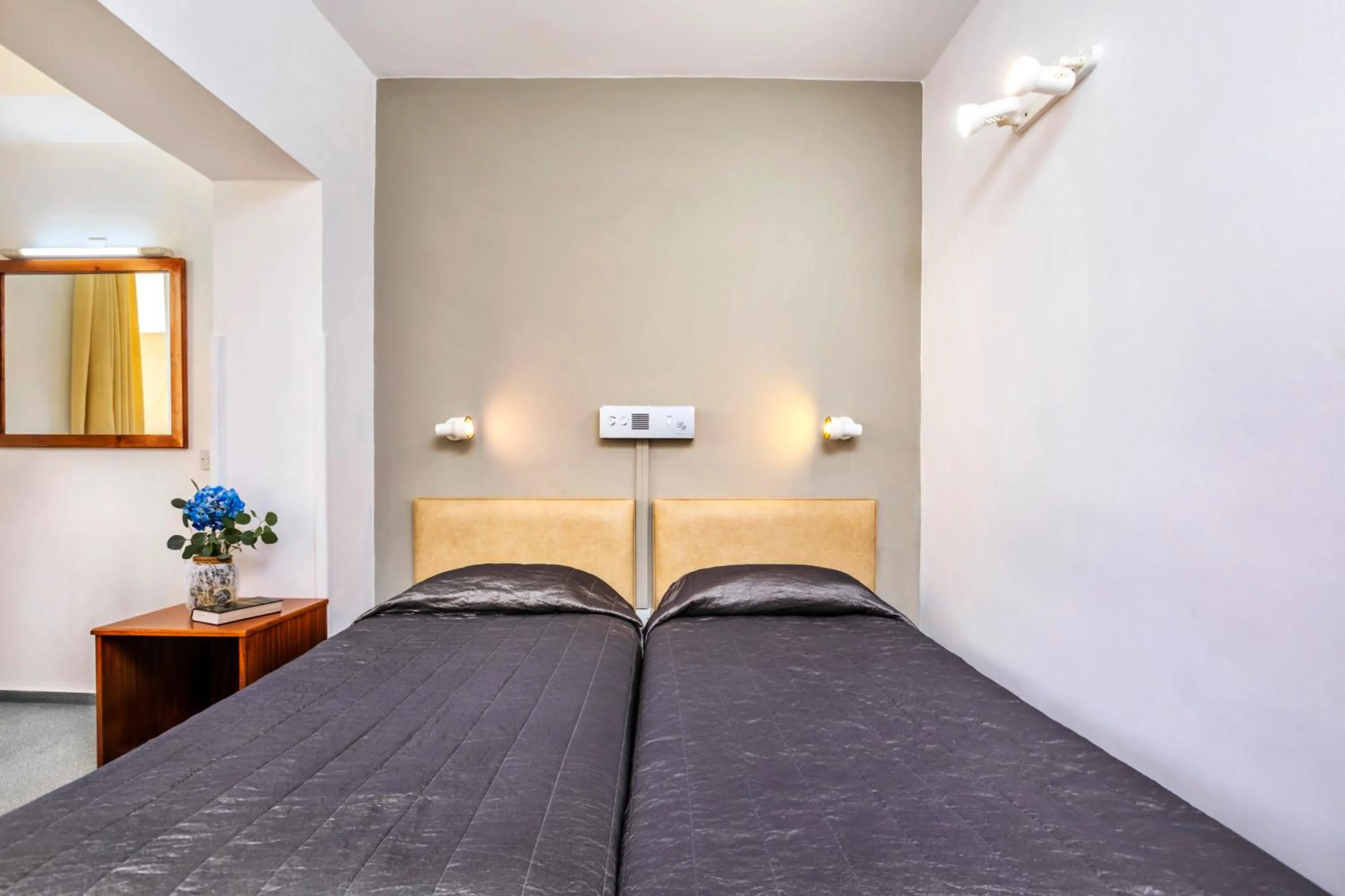 Bed in Troodos Hotel & Spa