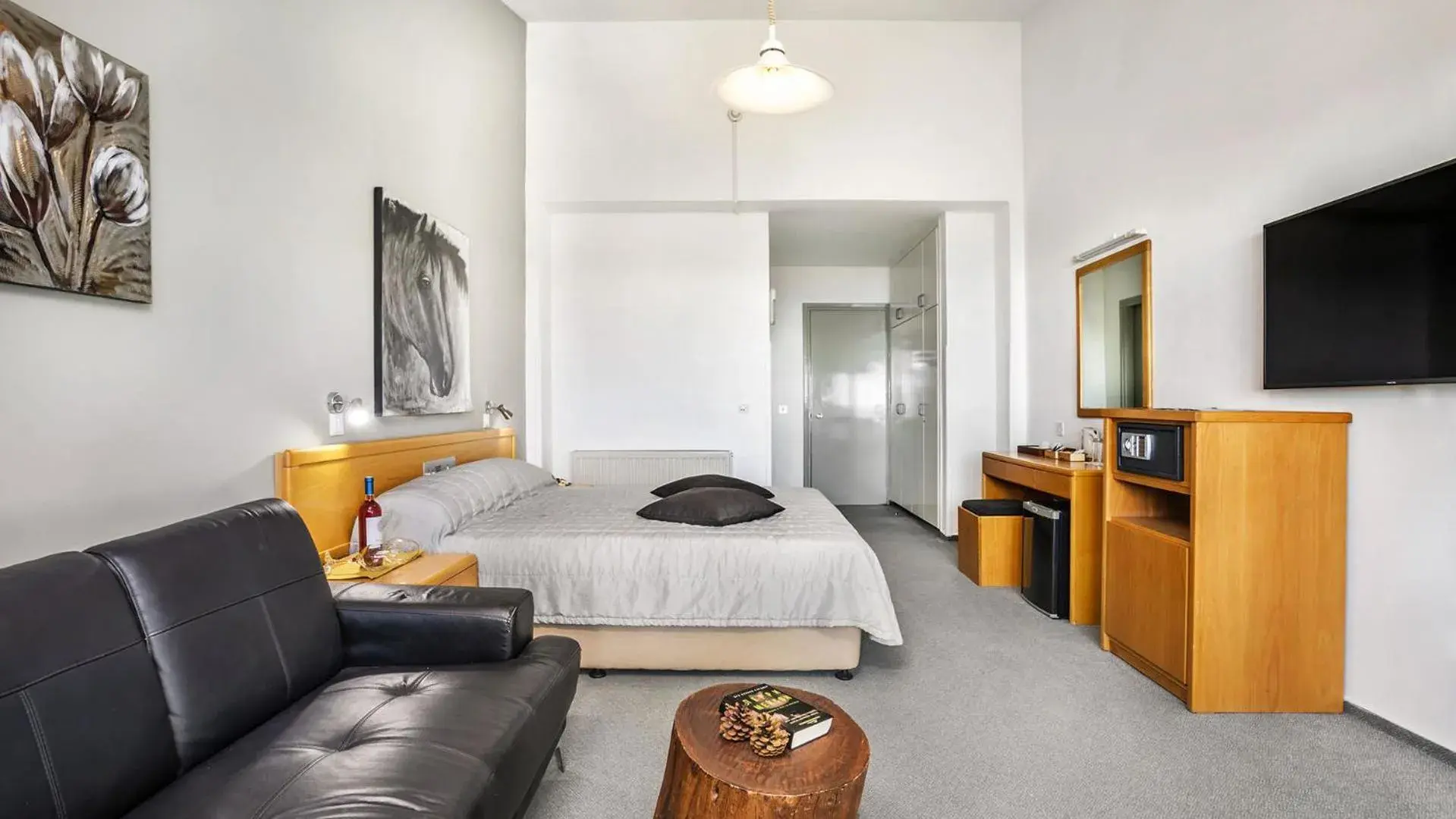 Bed in Troodos Hotel & Spa Bed in Troodos Hotel & Spa