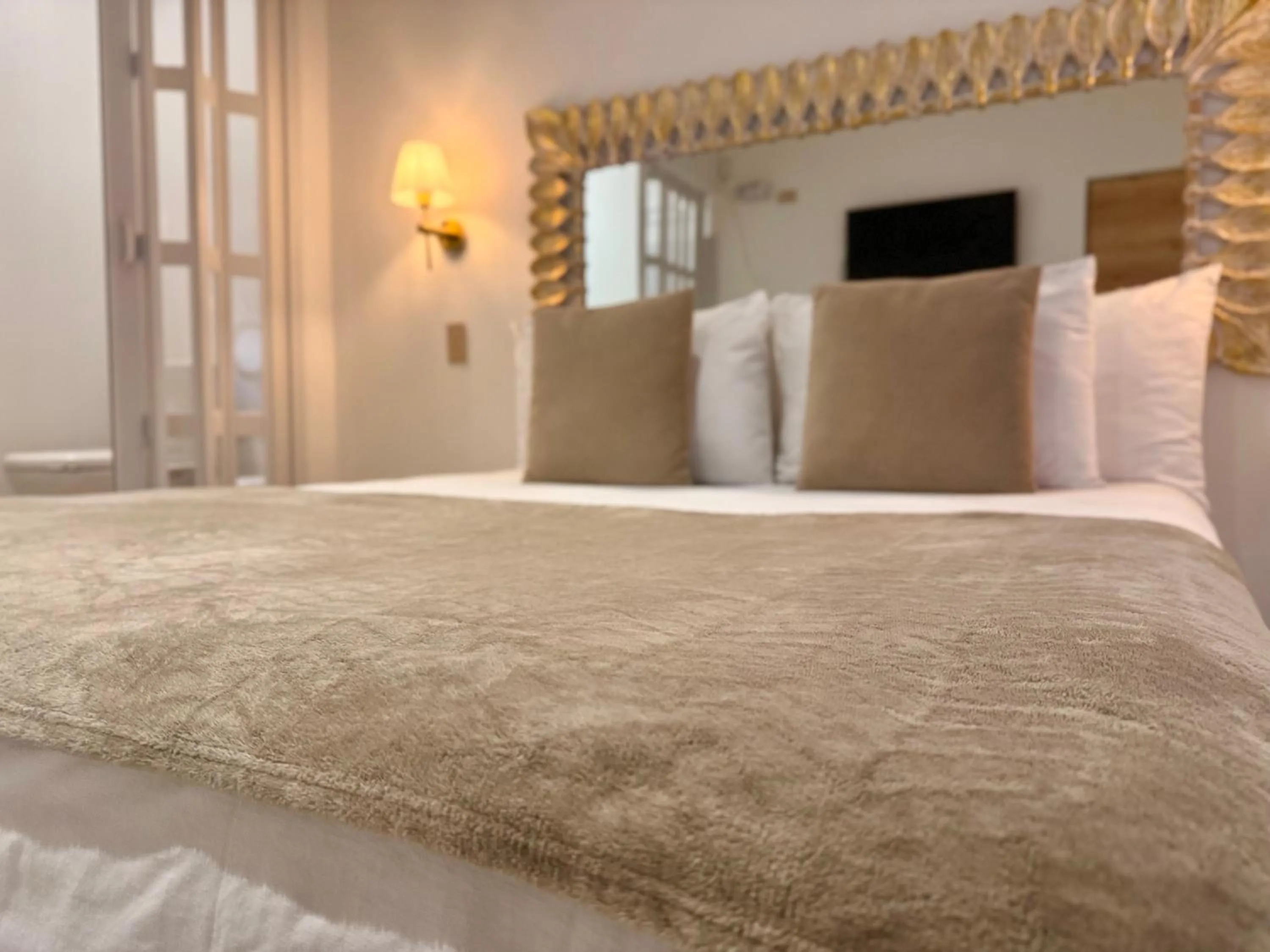 Bed in Ataraxy Hotel Boutique