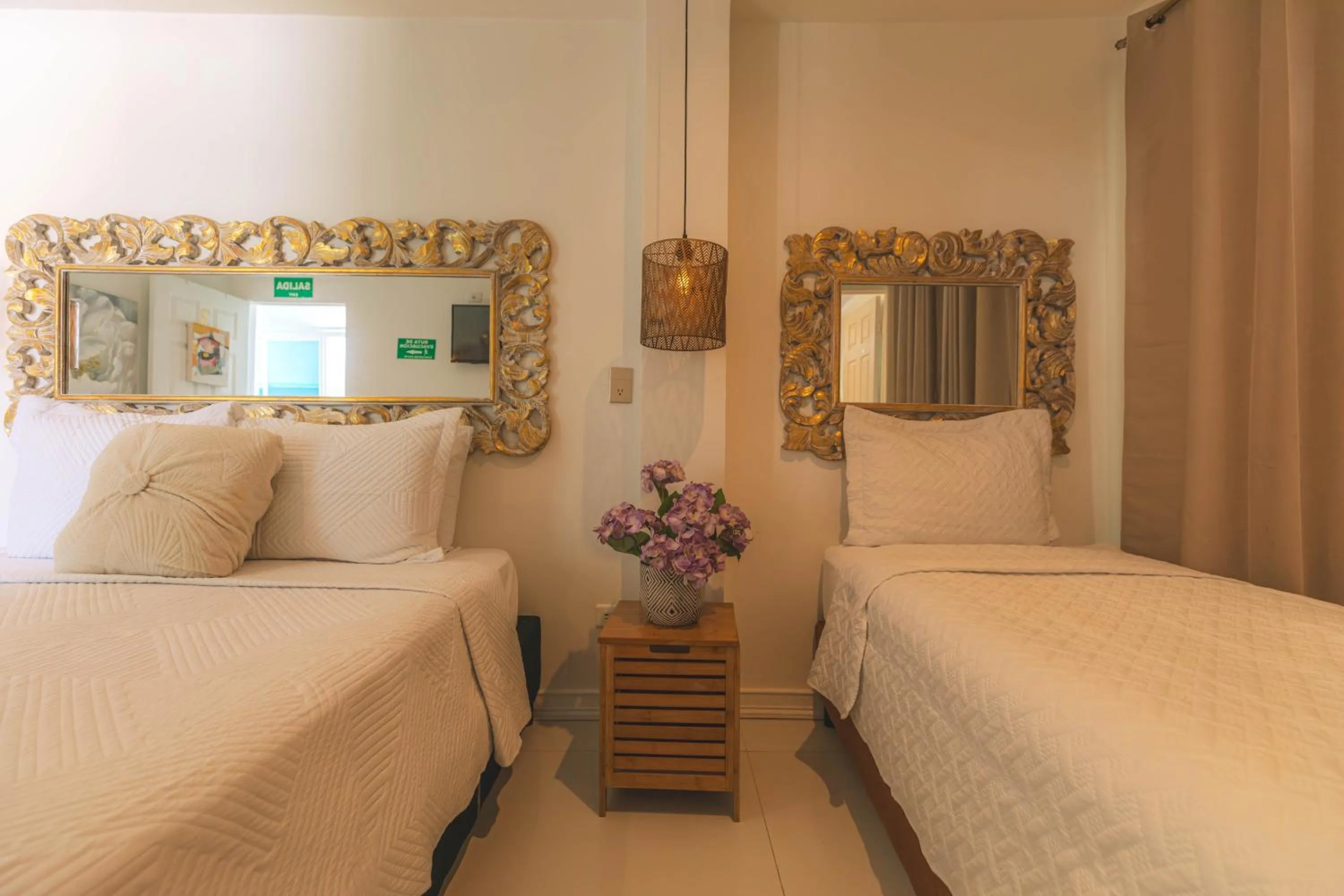 Bed in Ataraxy Hotel Boutique