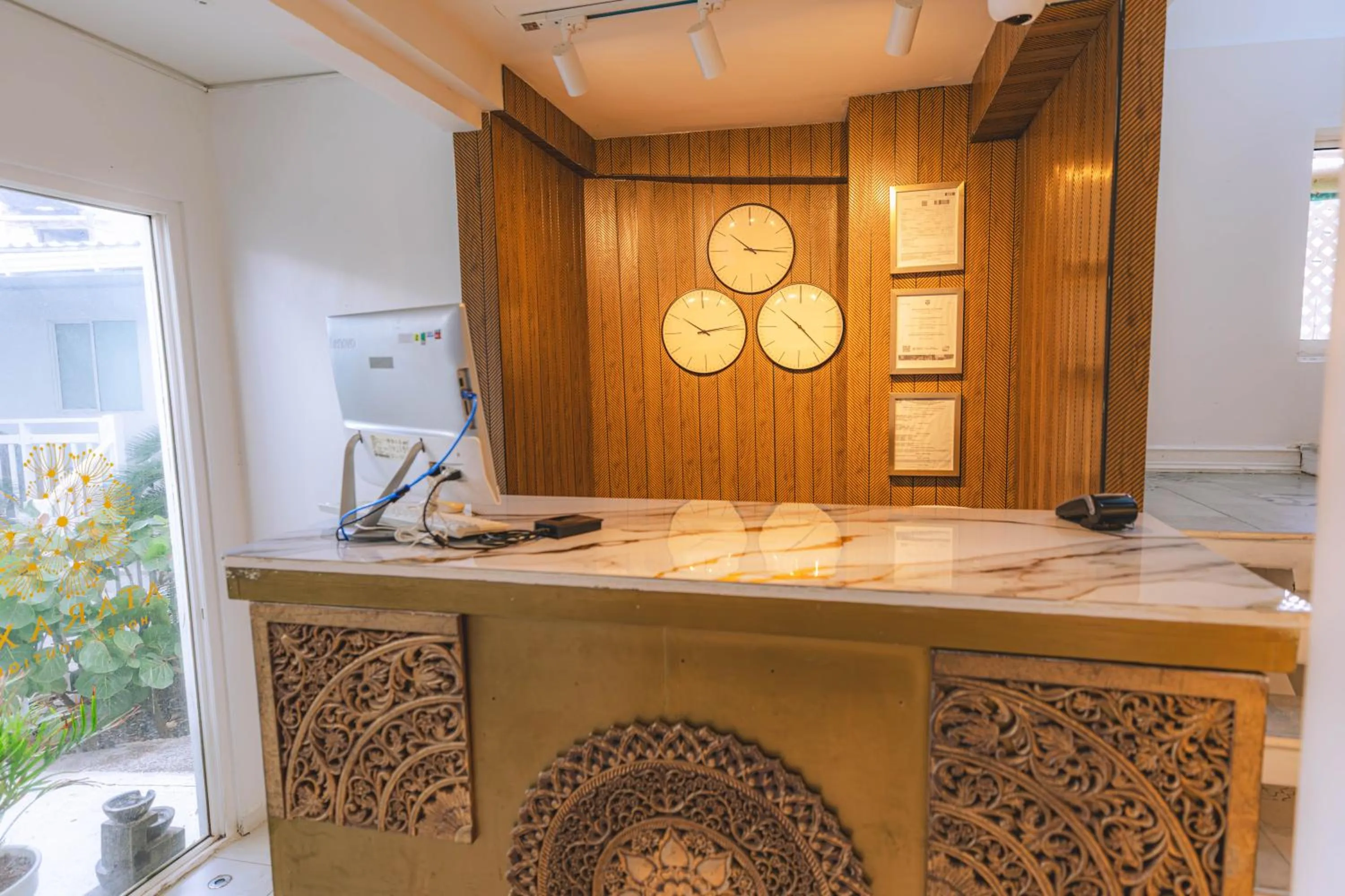 Lobby or reception in Ataraxy Hotel Boutique