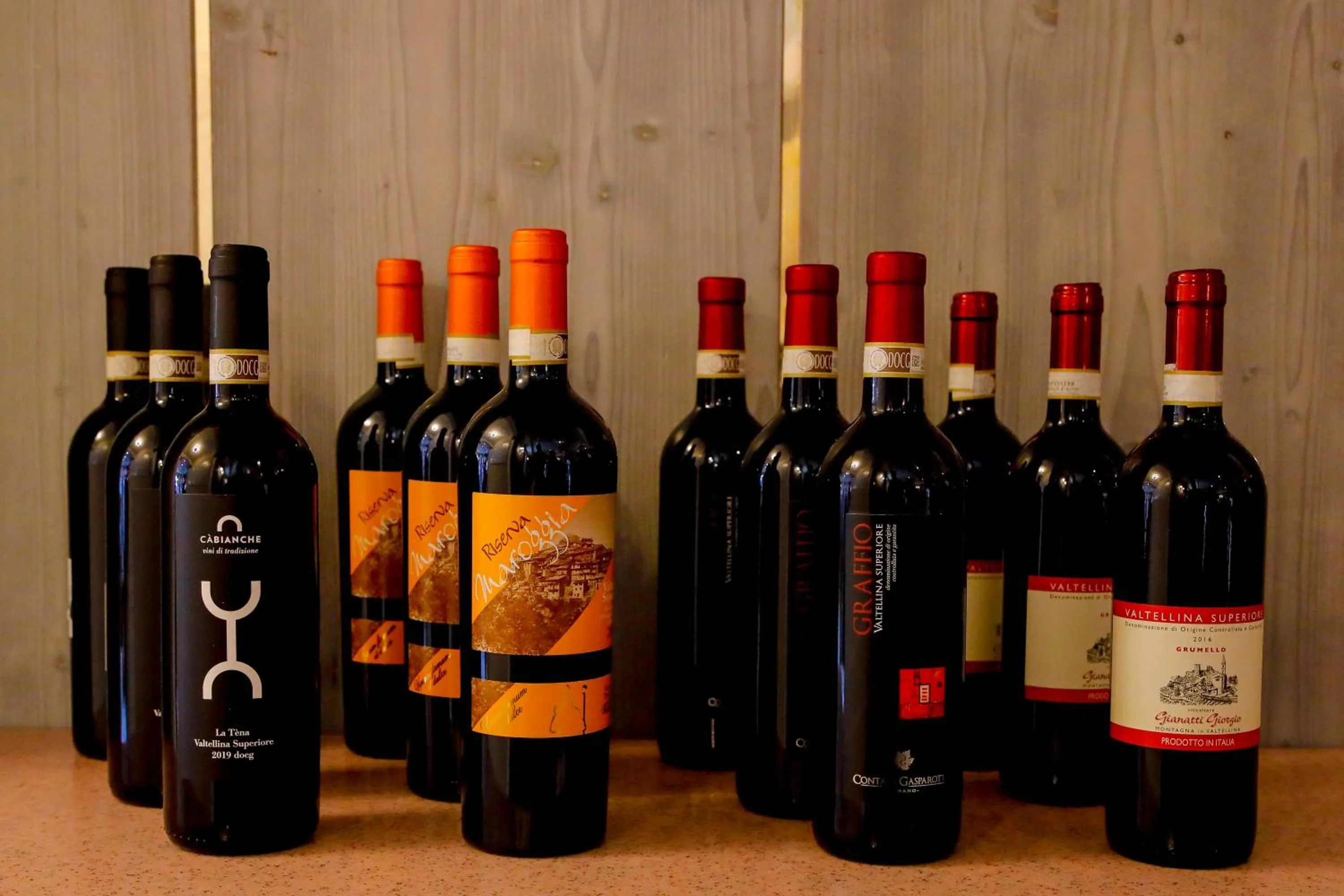 Alcoholic drinks in Hotel Galli