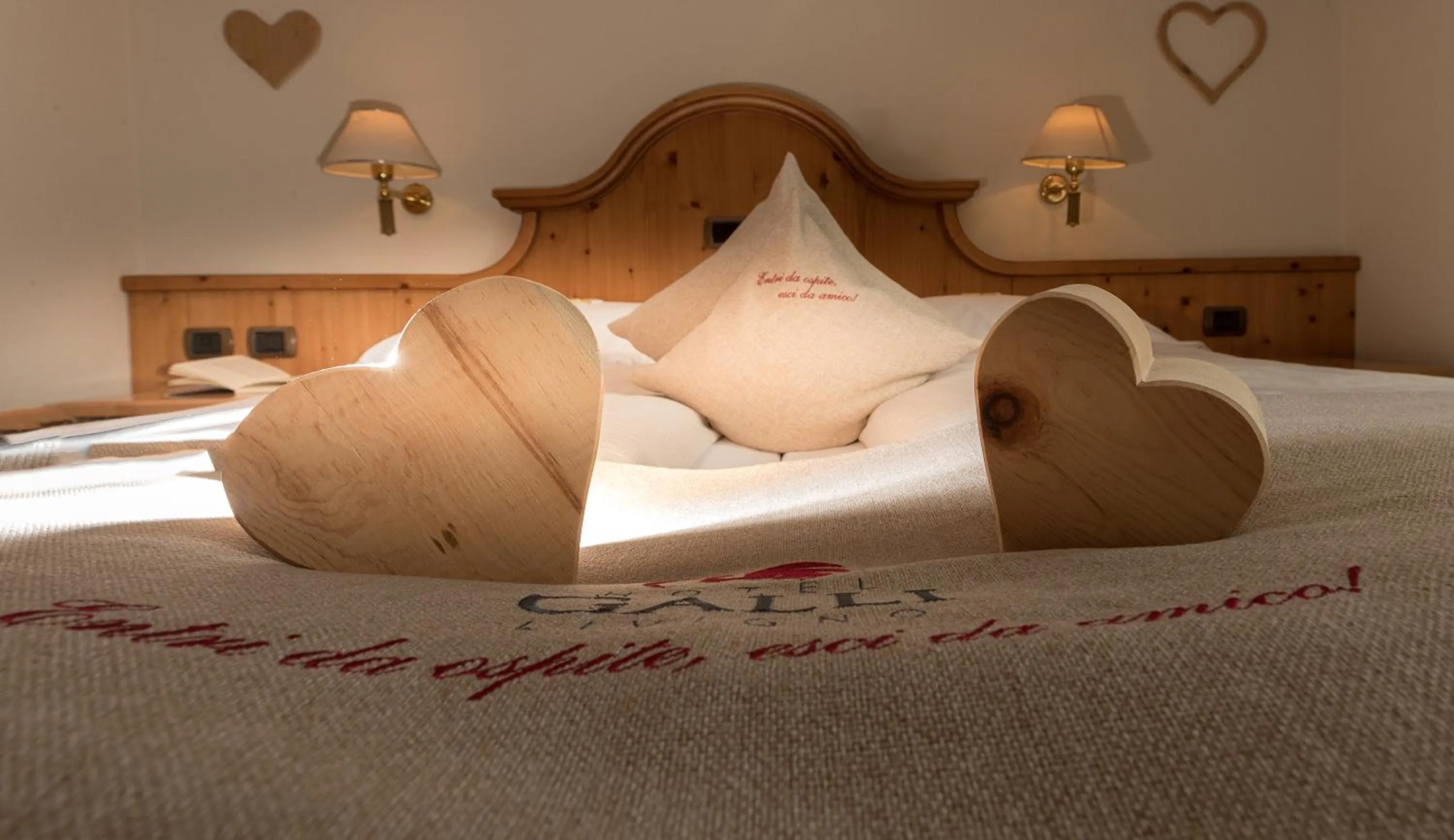 Bedroom, Bed in Hotel Galli