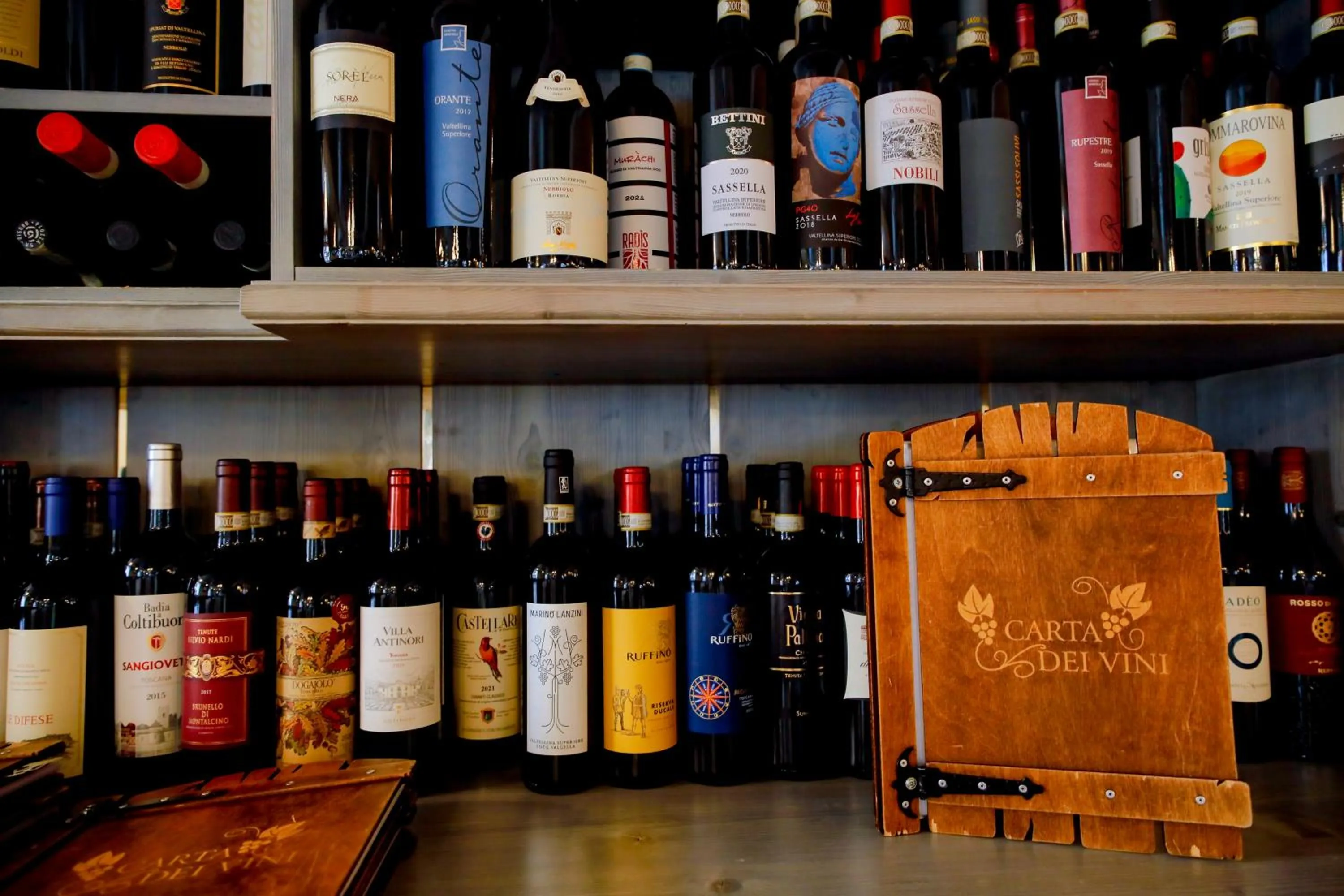 Alcoholic drinks in Hotel Galli