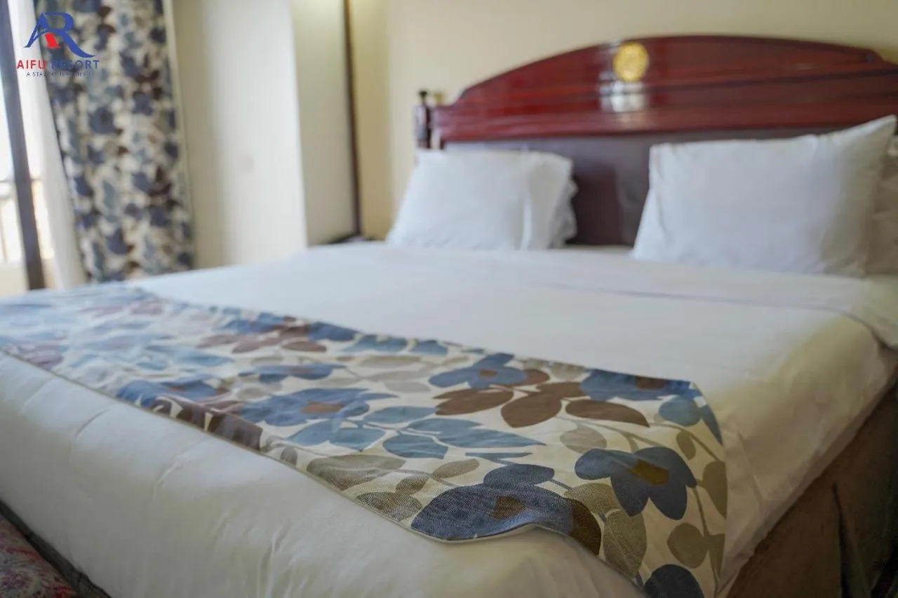 Bed in AIFU Hotel El Montazah Alexandria