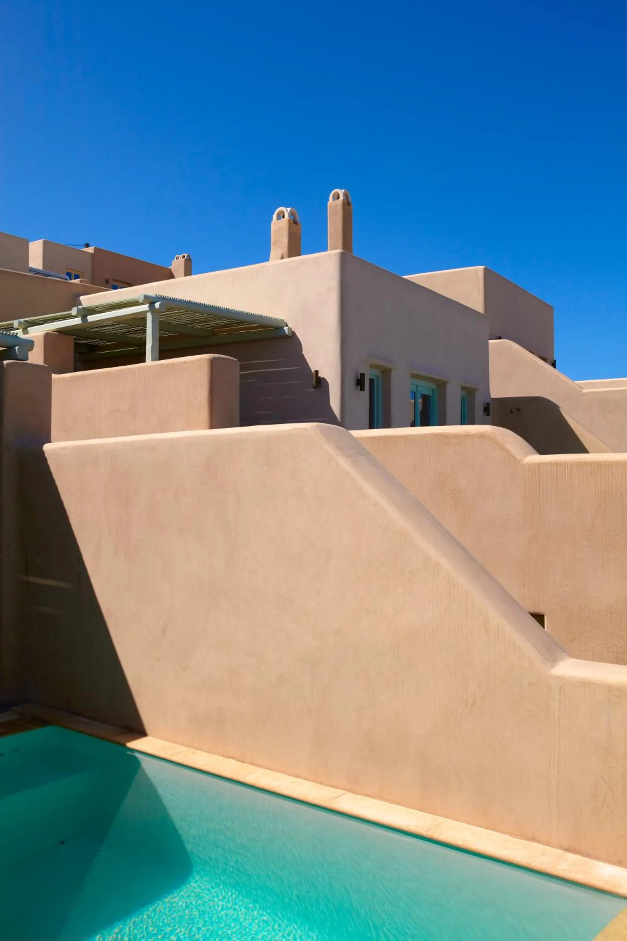 Swimming pool in Voreina Gallery Suites