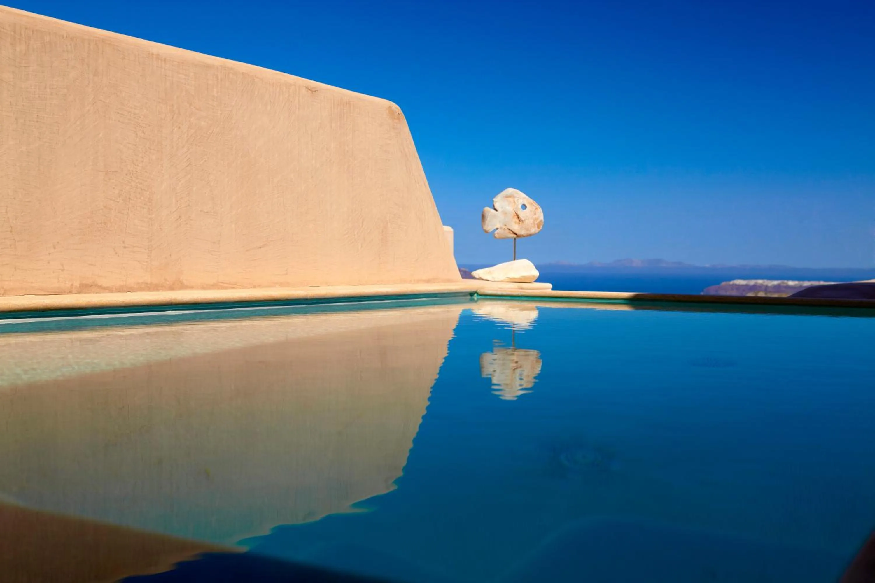 Swimming pool in Voreina Gallery Suites