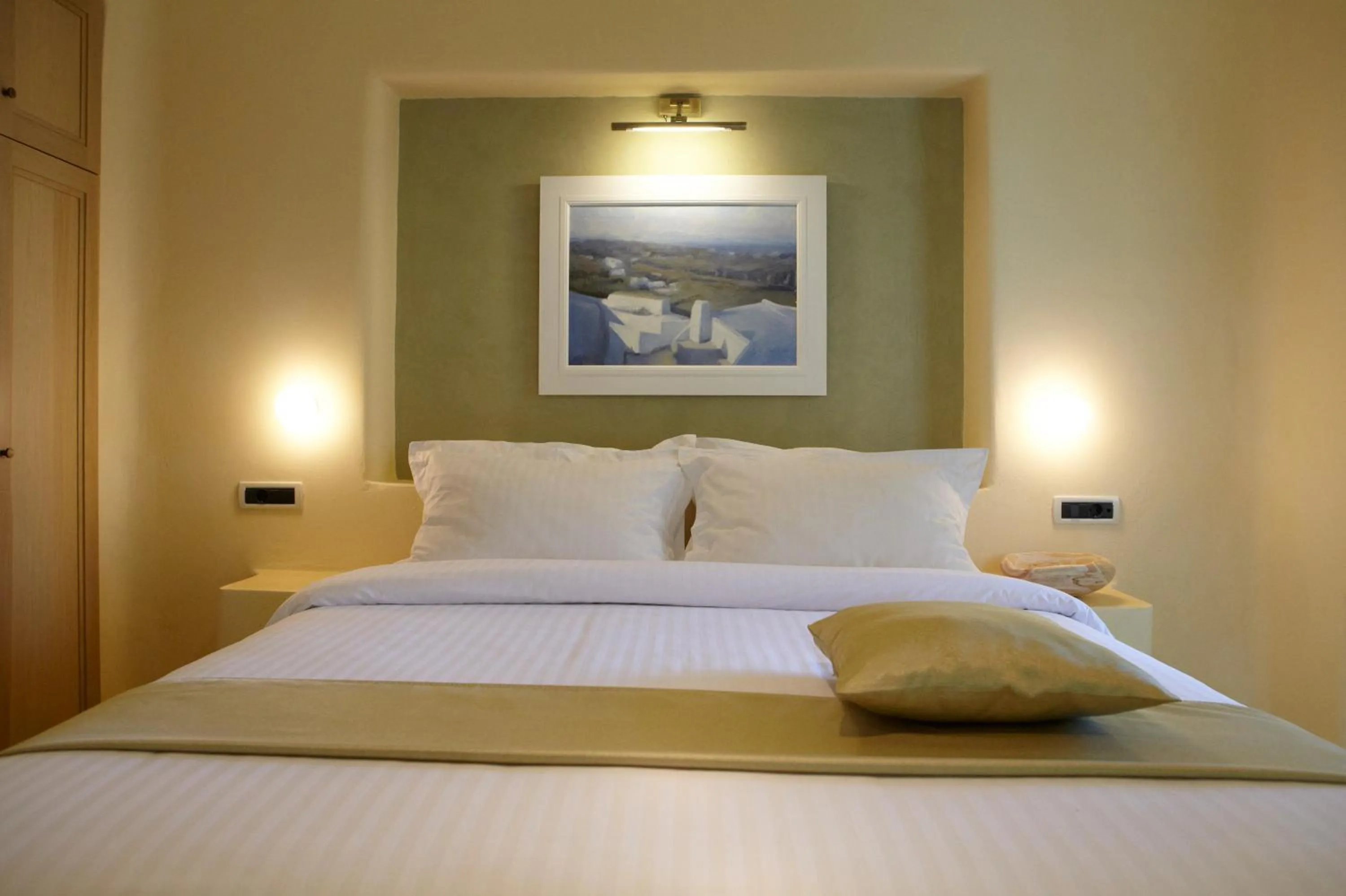 Bedroom in Voreina Gallery Suites