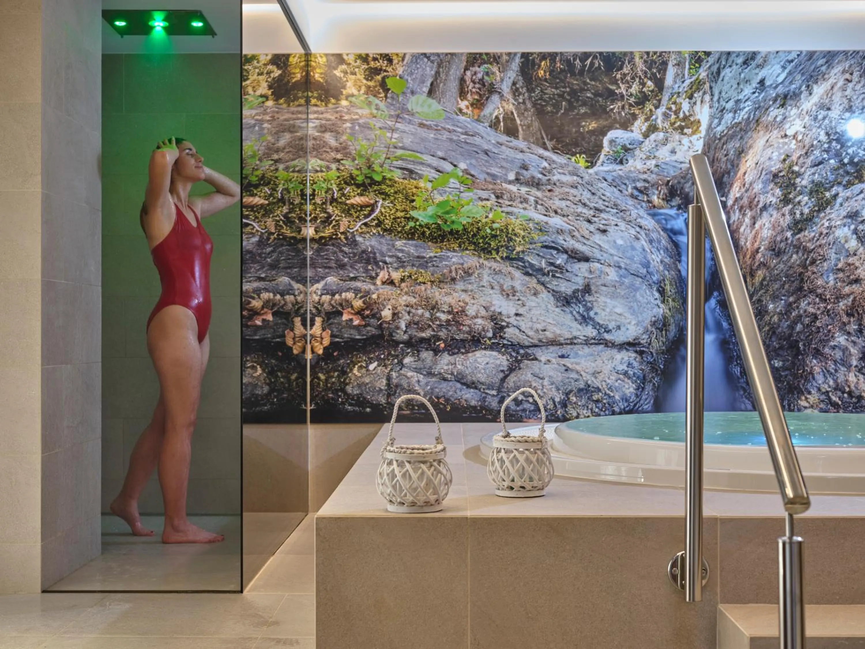 Spa and wellness centre/facilities in Hotel L'Esagono