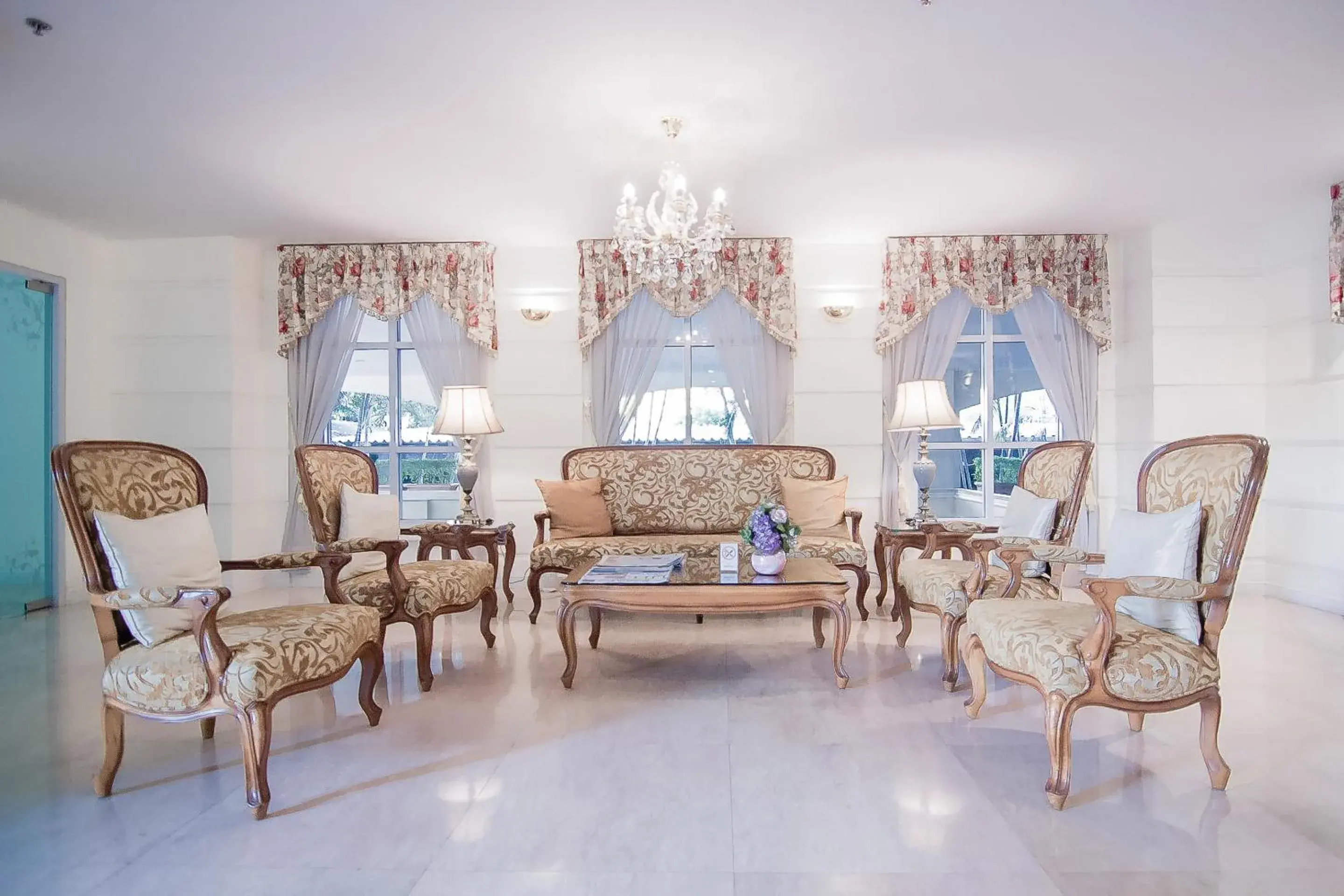 Lobby or reception in Romance Hotel Bangna Lobby or reception in Romance Hotel Bangna