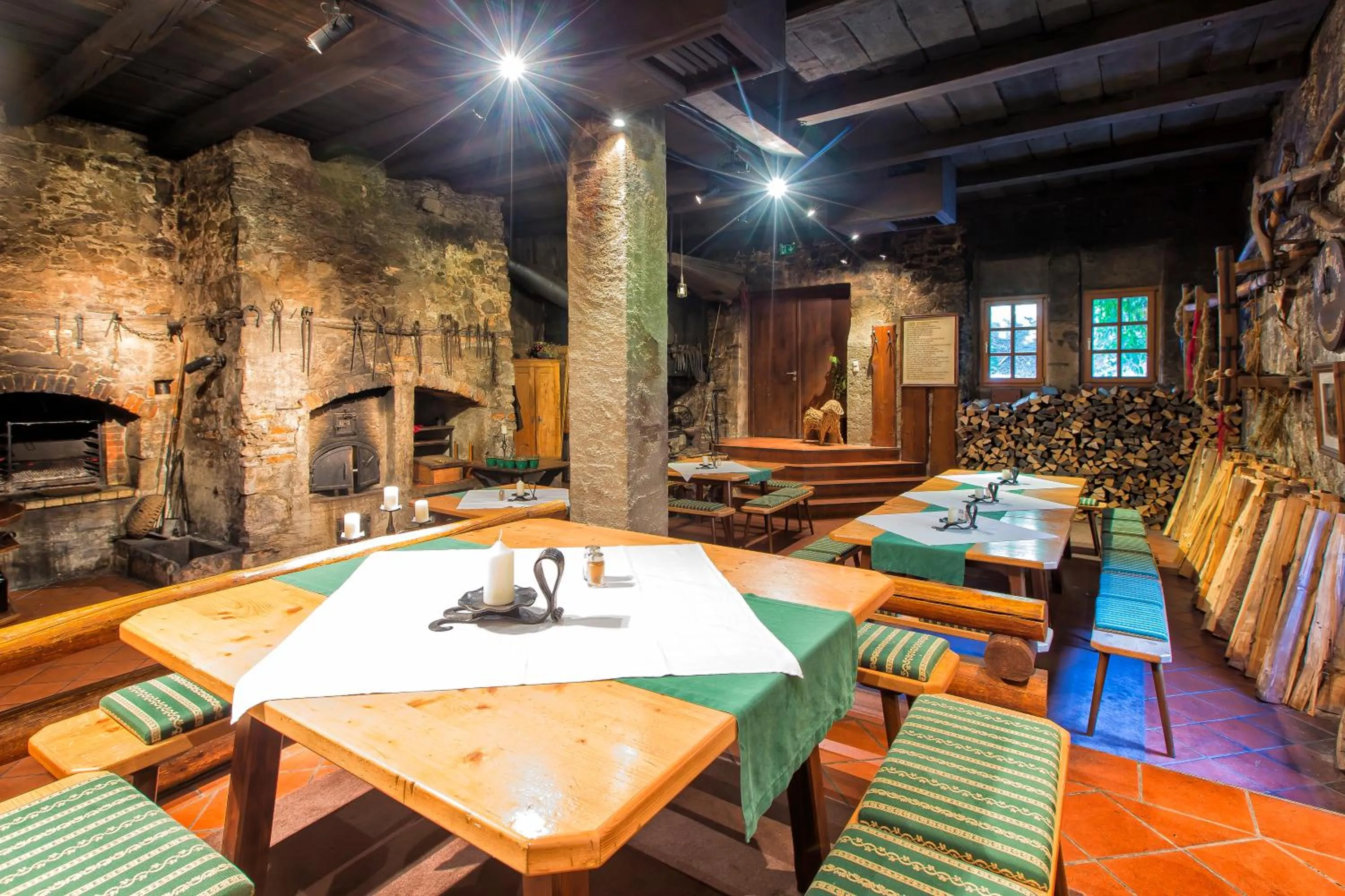 Restaurant/places to eat in Naturidyll Hotel Hammerschmiede