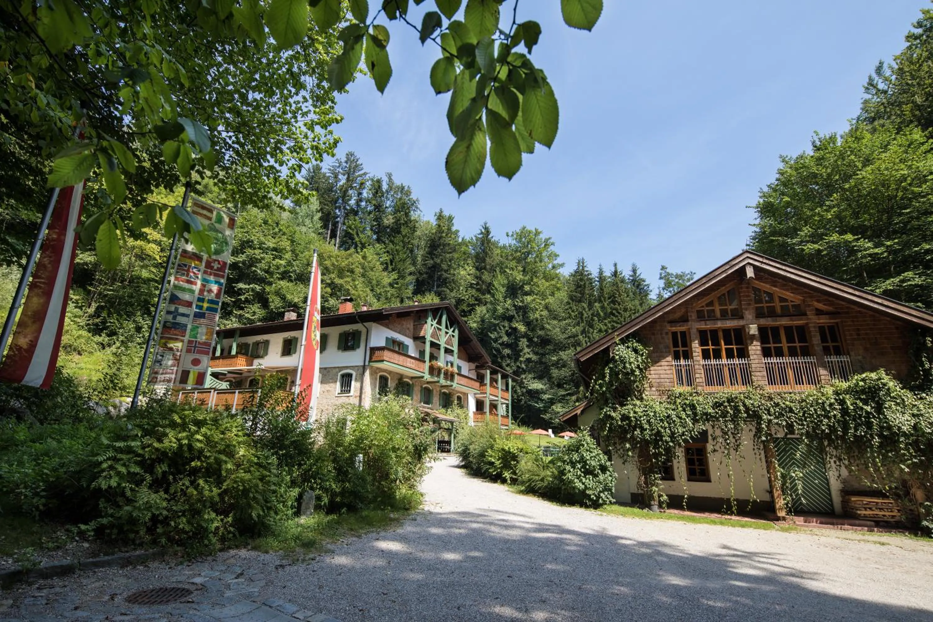 Property building in Naturidyll Hotel Hammerschmiede