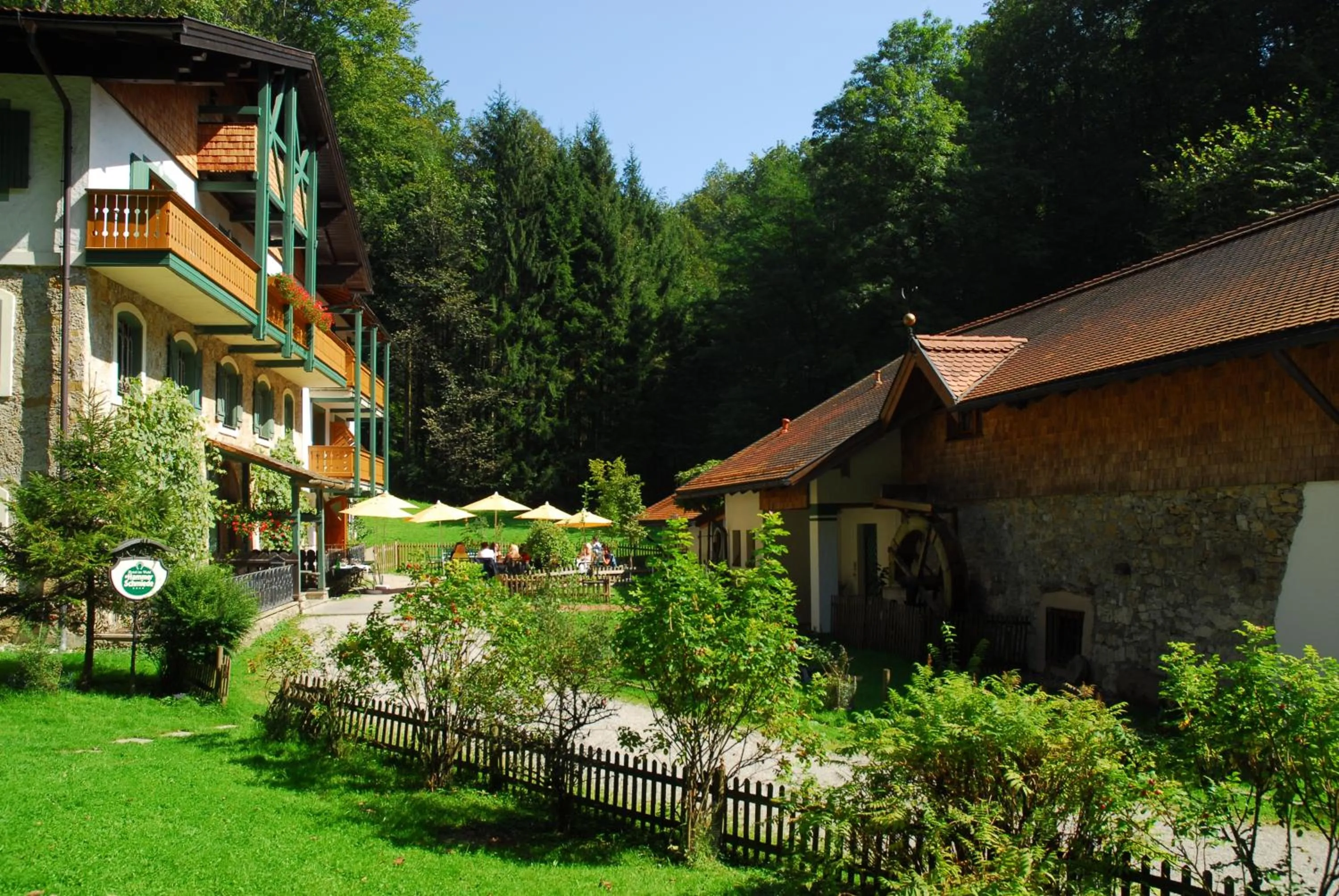 Property building in Naturidyll Hotel Hammerschmiede