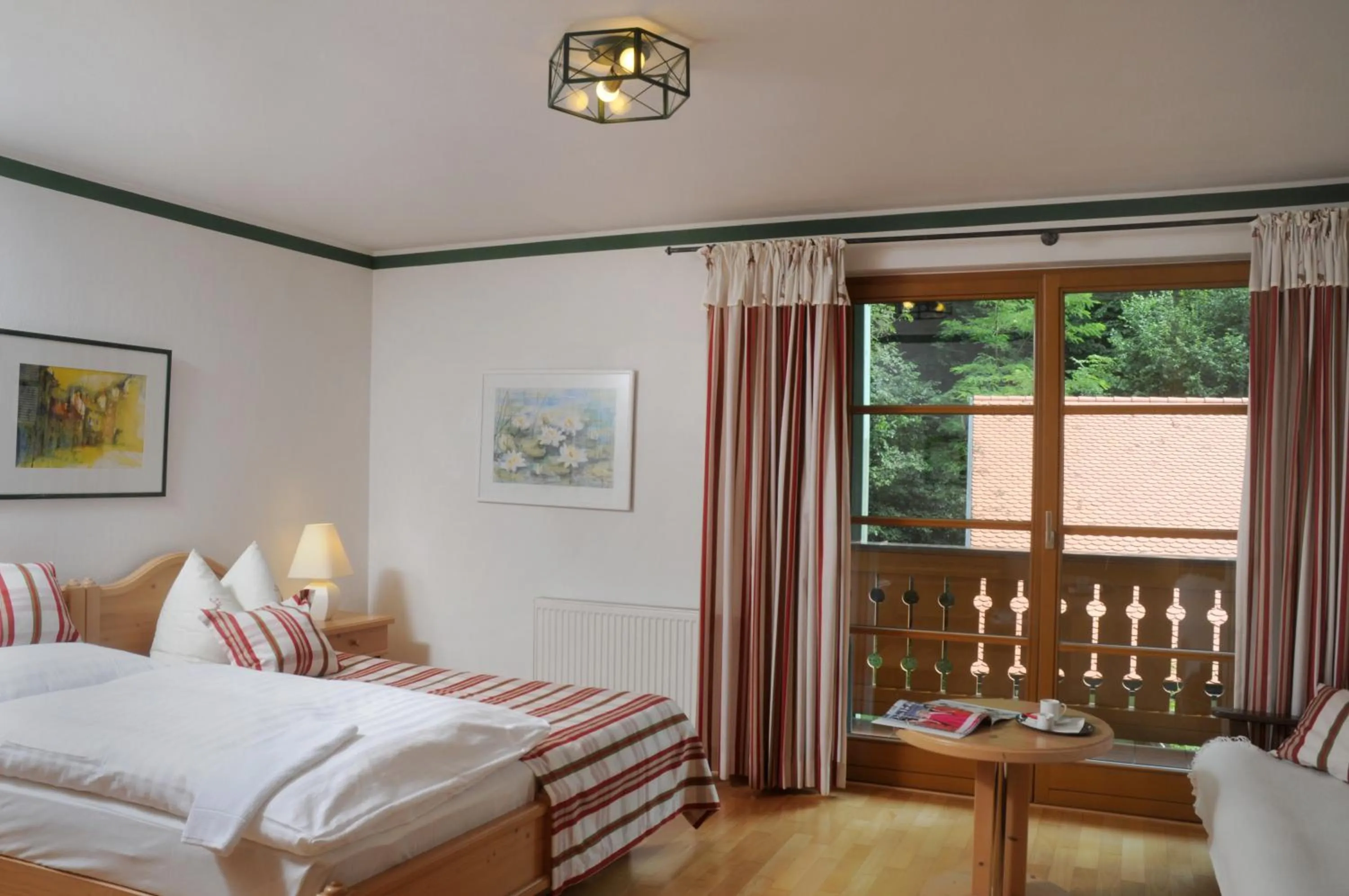 Balcony/Terrace, Bed in Naturidyll Hotel Hammerschmiede