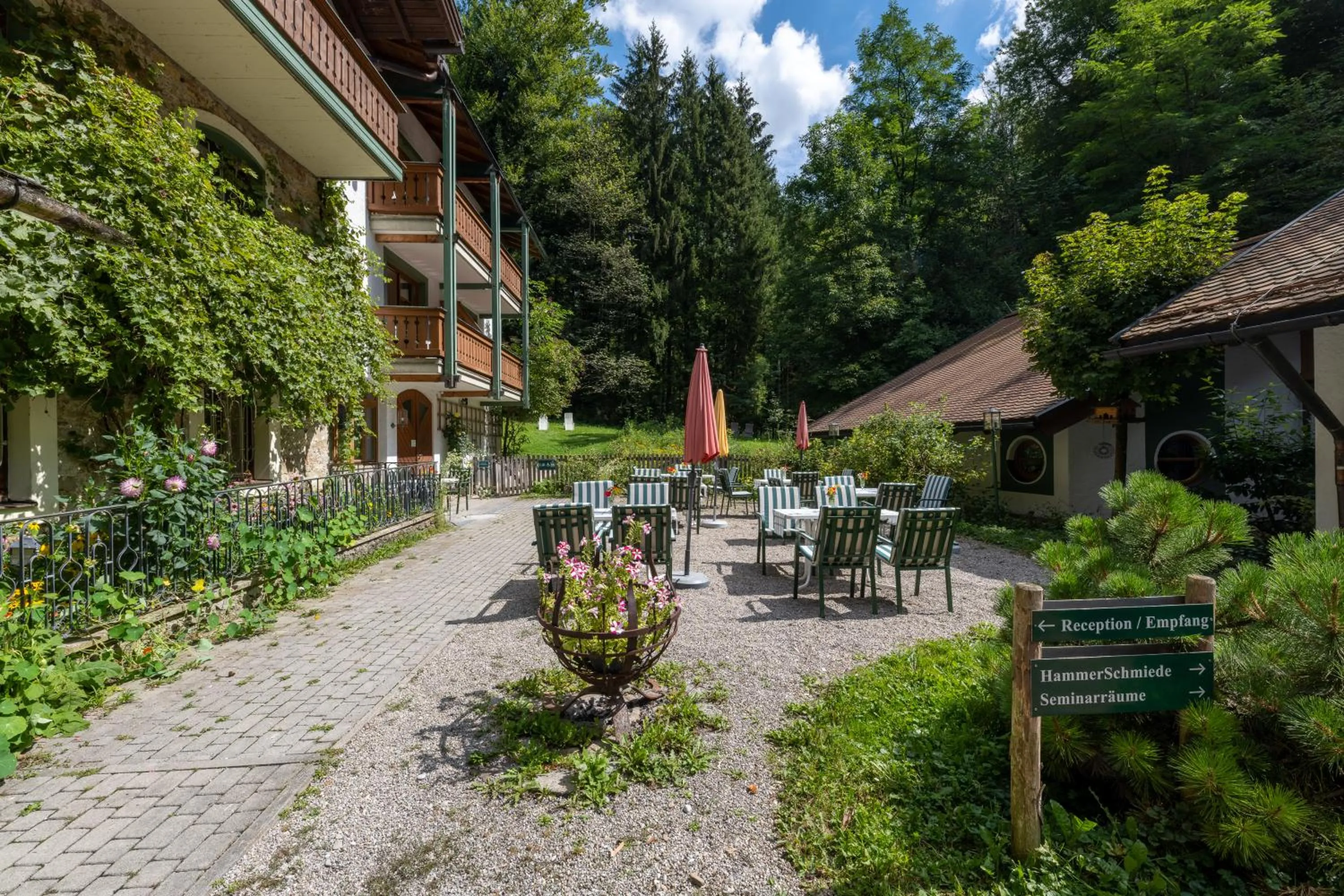 Natural landscape in Naturidyll Hotel Hammerschmiede