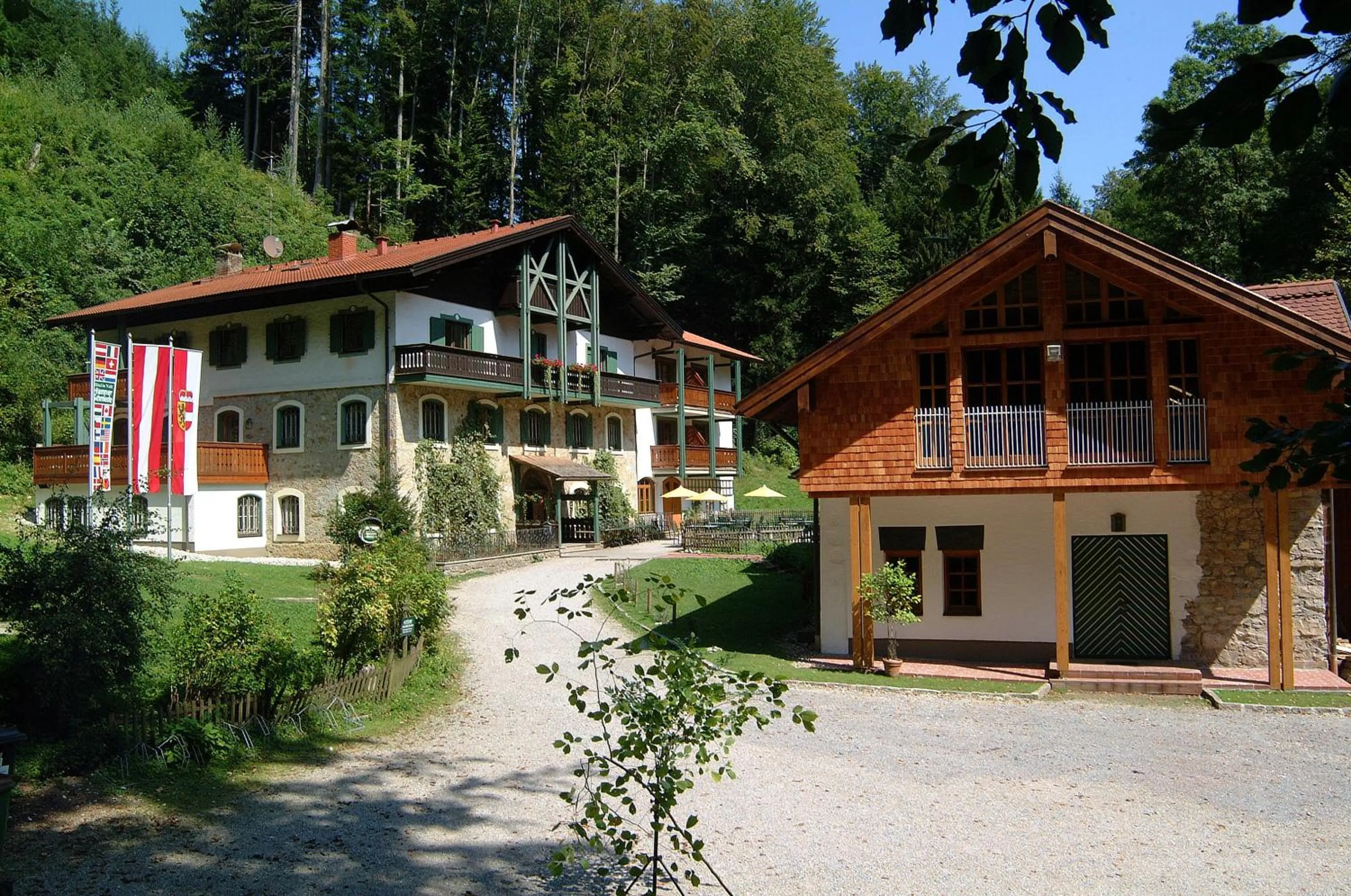 Property building in Naturidyll Hotel Hammerschmiede