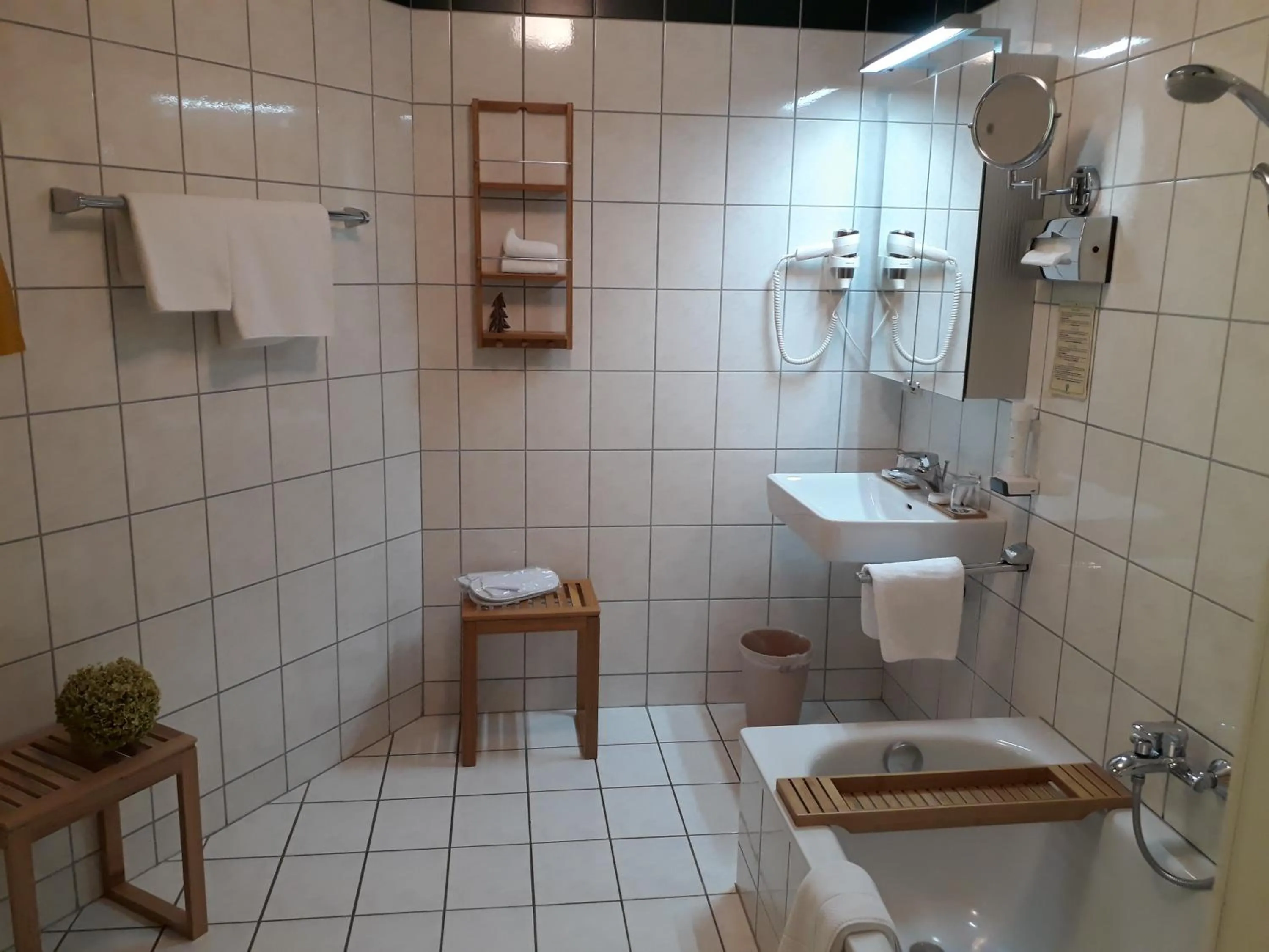 Bathroom in Naturidyll Hotel Hammerschmiede