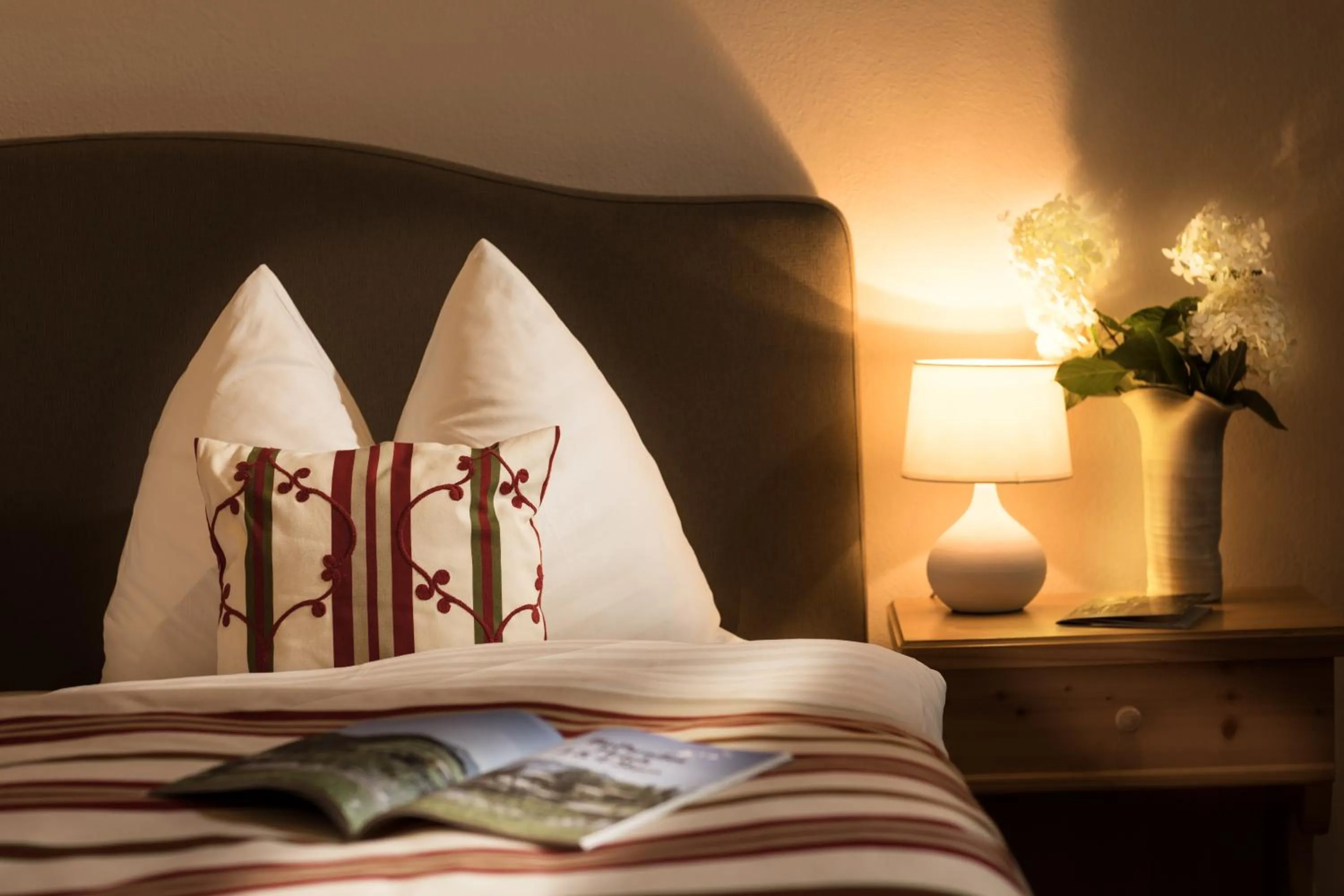 Bed in Naturidyll Hotel Hammerschmiede