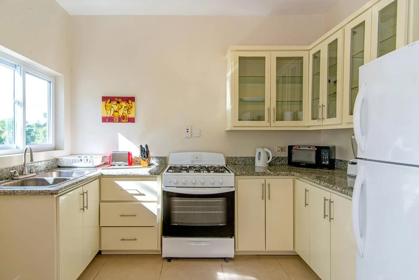 Living room in Family Complex beside Beach w/Pool Montego Bay #1