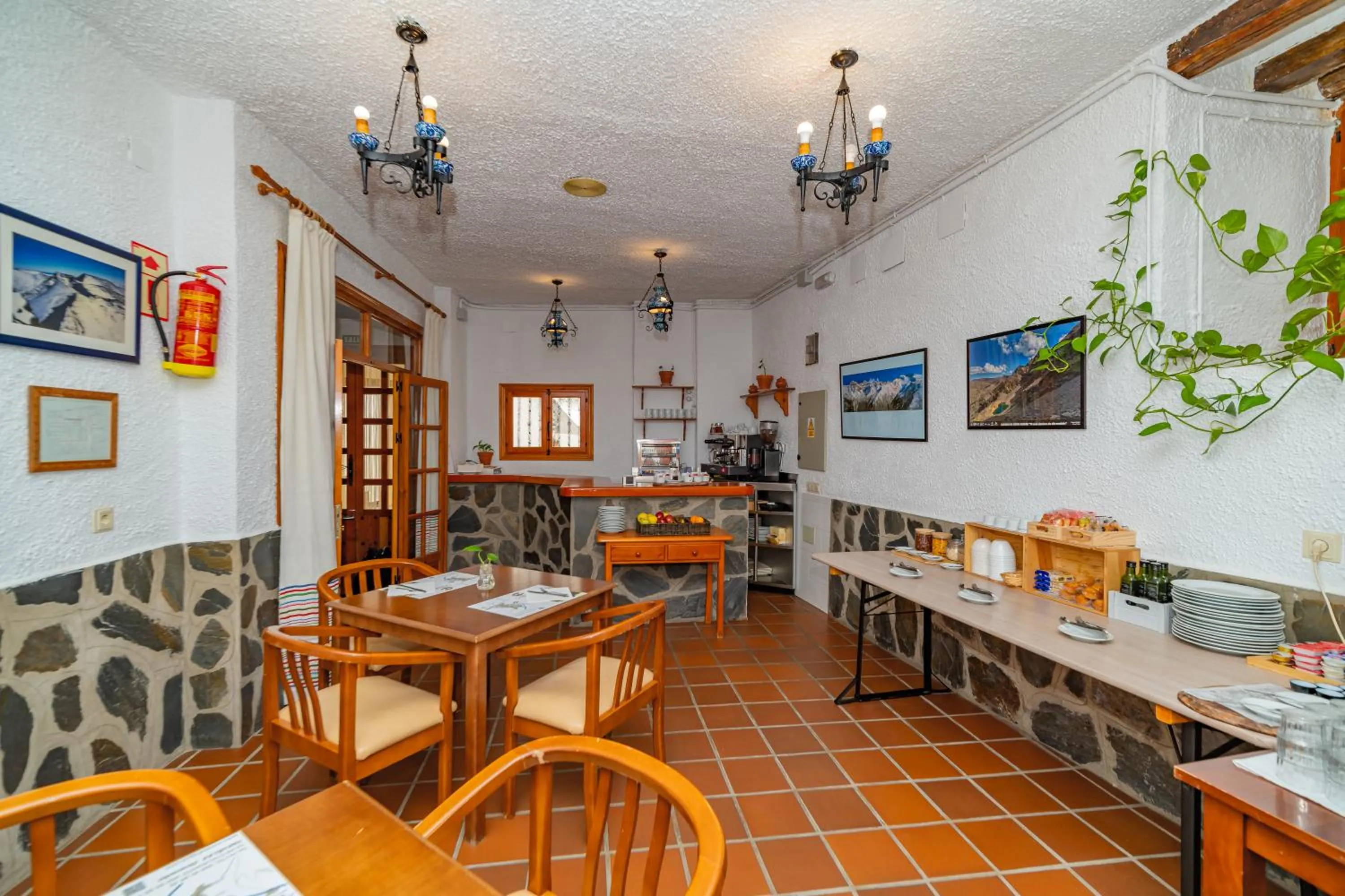 Dining area in Hotel La Fragua I